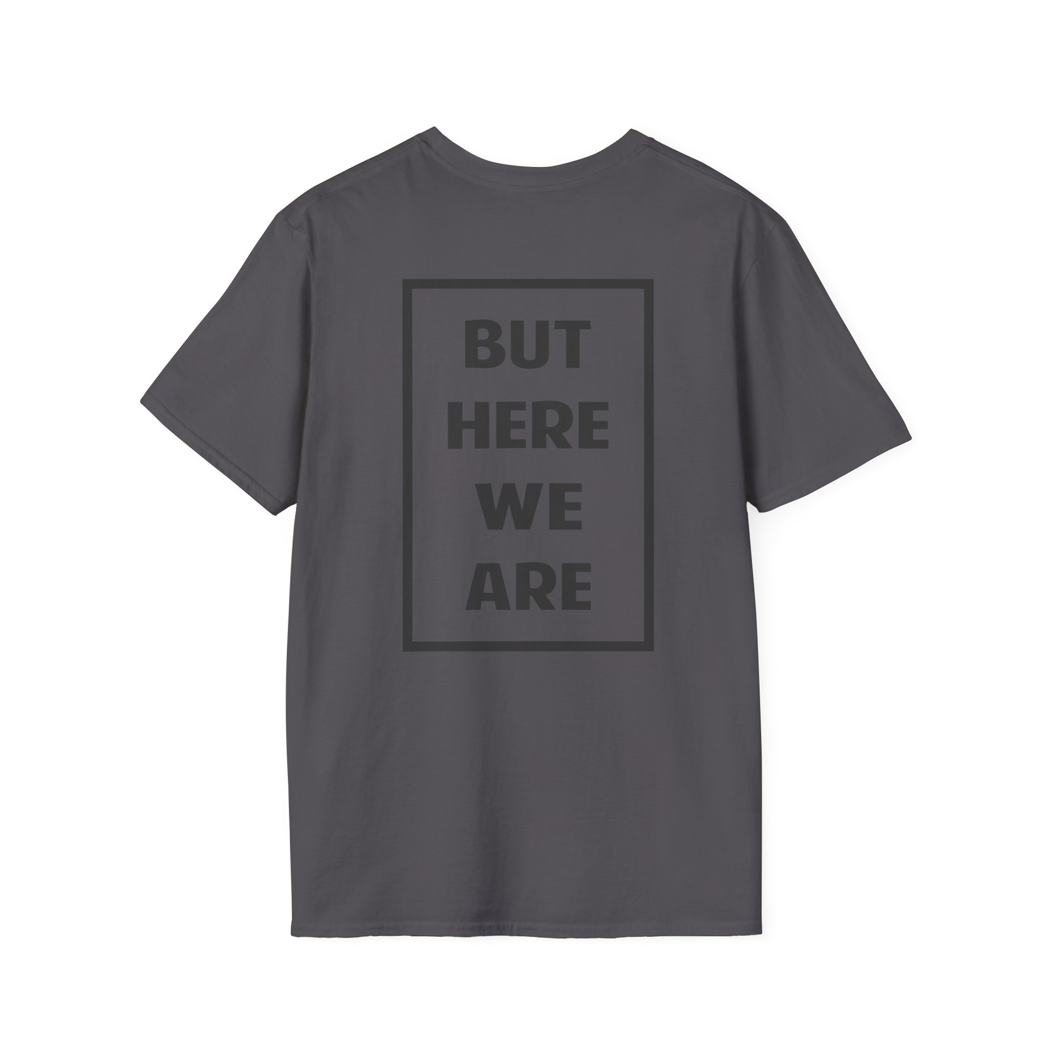 Foo Fighters but Here We Are Unisex Softstyle T-Shirt