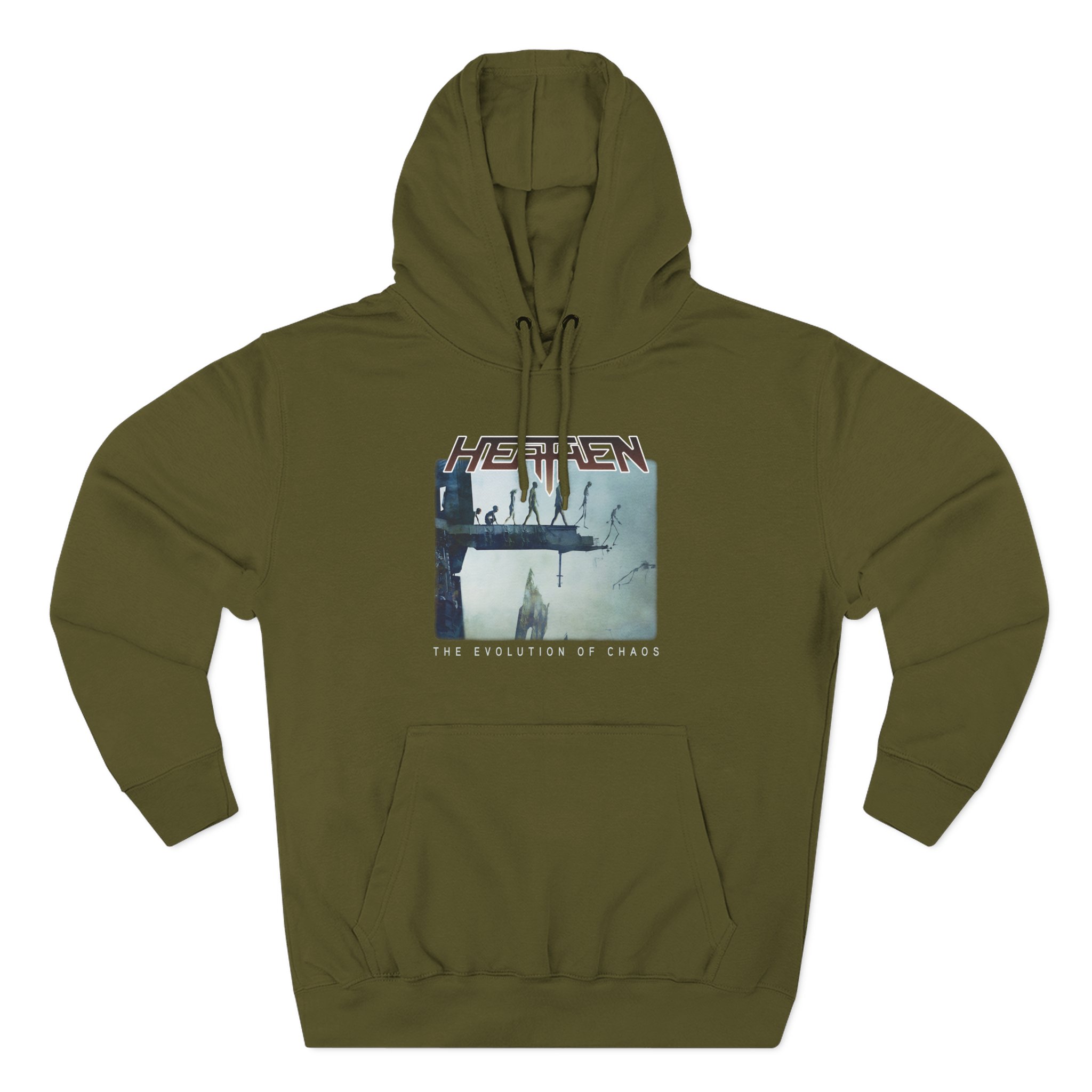 Heathen The Evolution Of Chaos Three-Panel Fleece Hoodie