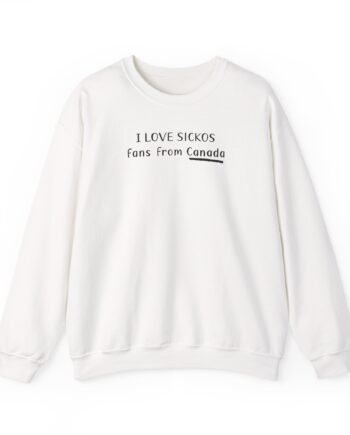 I Love Sickos Fans From Canada Unisex Heavy Blend™ Crewneck Sweatshirt