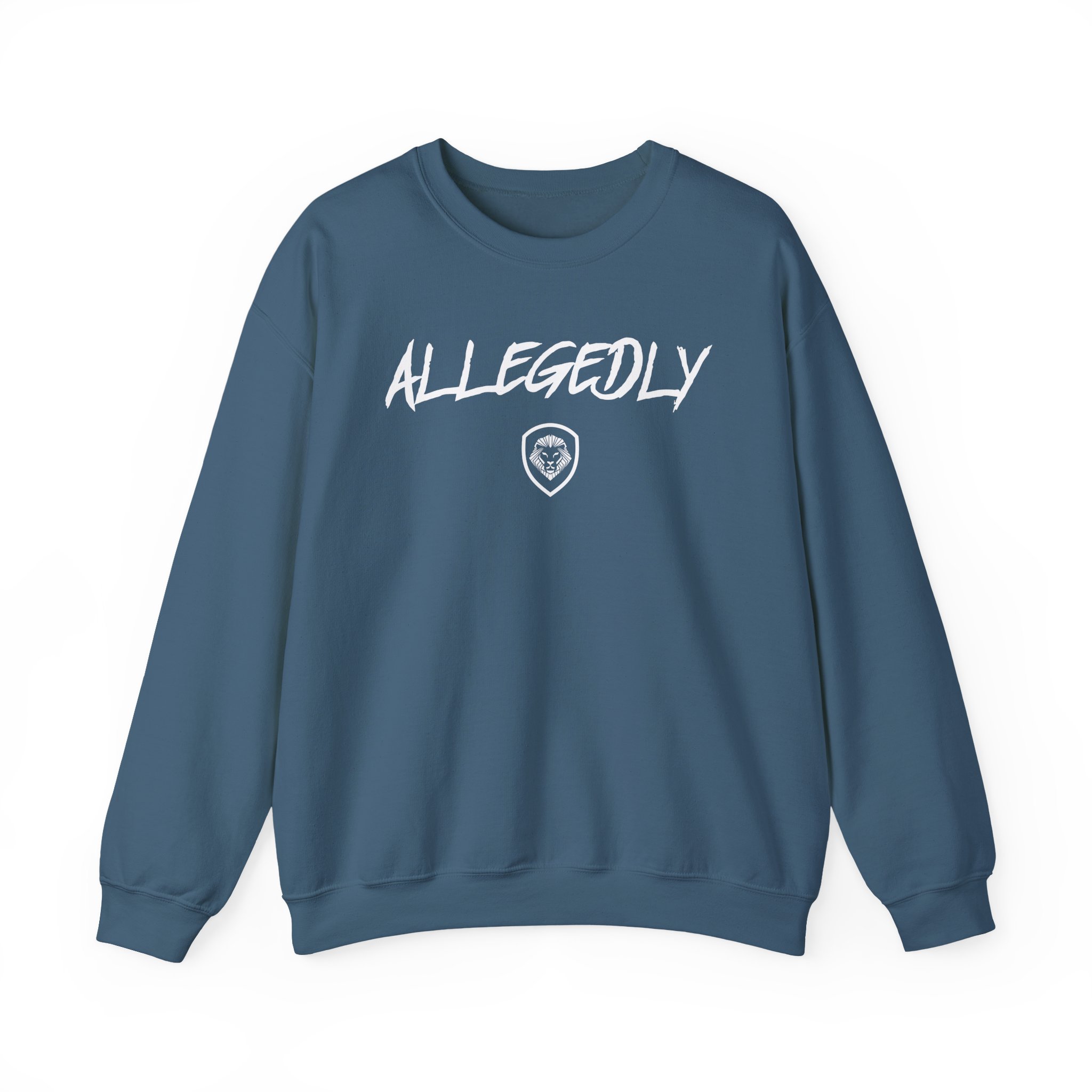 Valuetainment Allegedly Unisex Heavy Blendâ„¢ Crewneck Sweatshirt