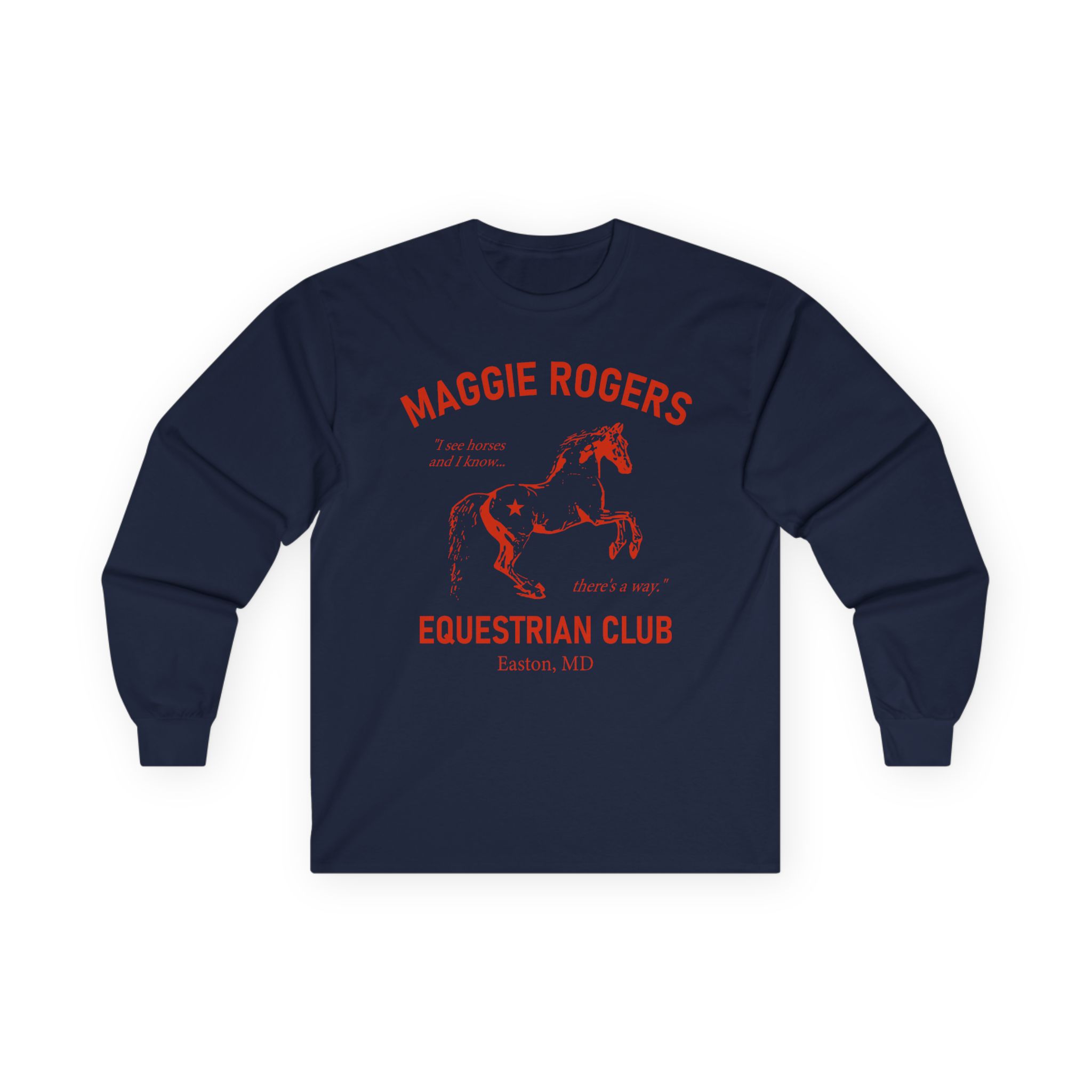 Maggie Rogers Equestrian Club Unisex Ultra Cotton Long Sleeve Tee