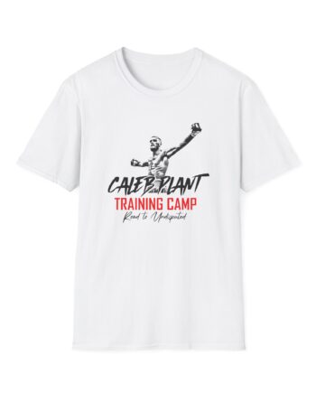 Caleb Plant Training Camp W/ Image Unisex Softstyle T-Shirt