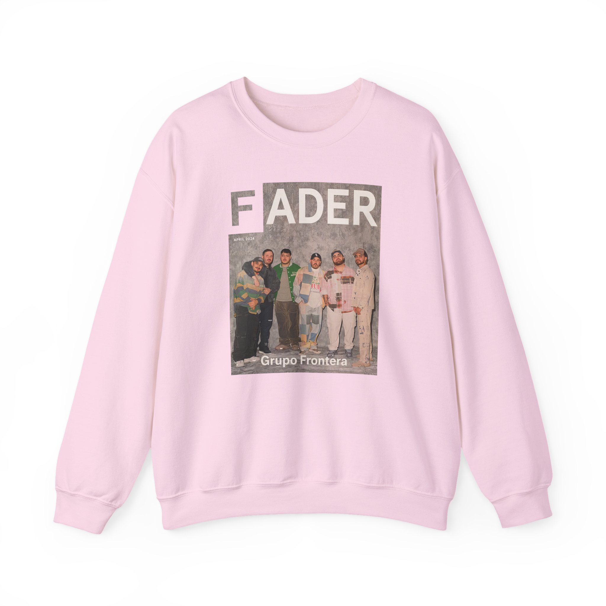 Grupo Frontera the Fader Cover Unisex Heavy Blendâ„¢ Crewneck Sweatshirt
