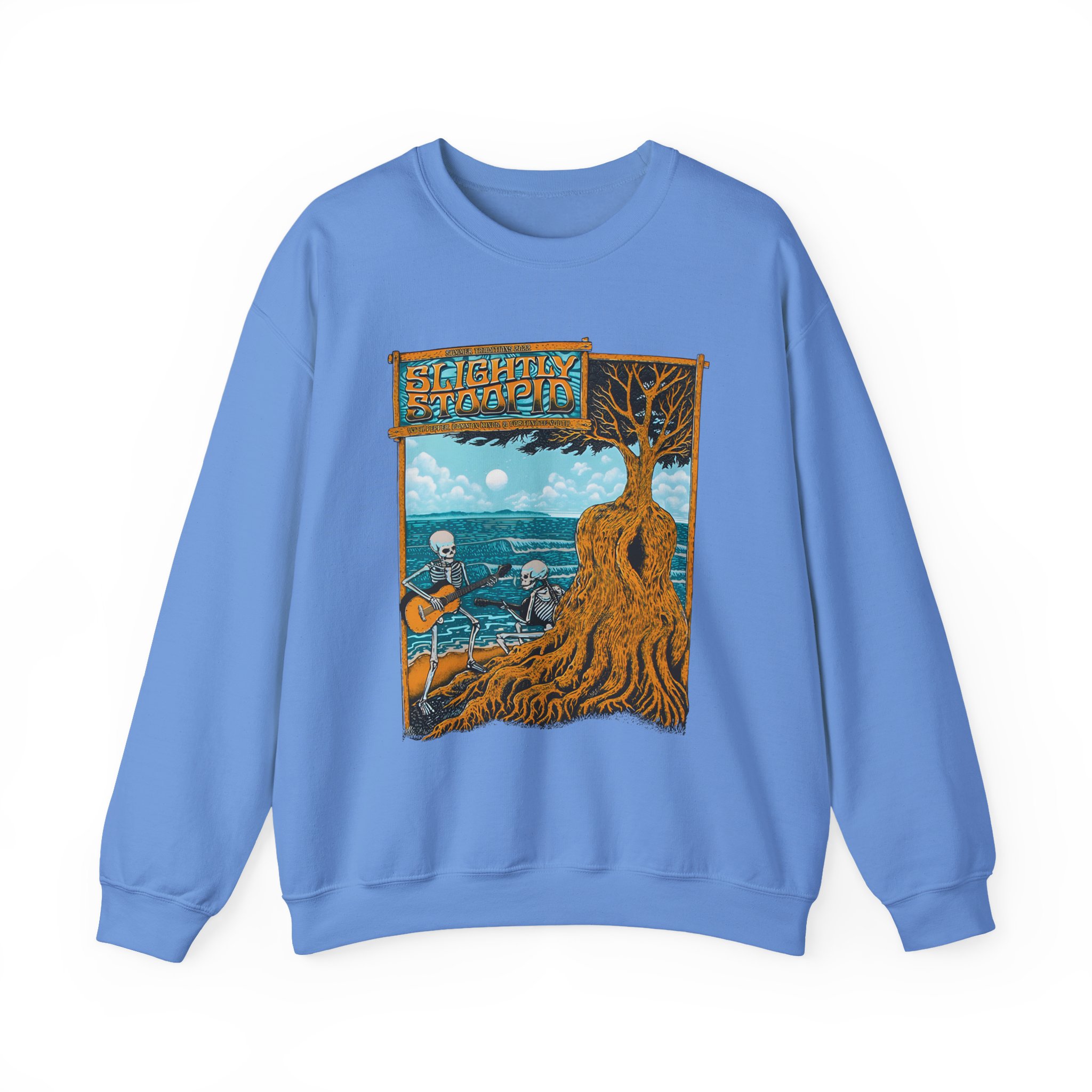Slightly Stoopid Schaw Beach Unisex Heavy Blendâ„¢ Crewneck Sweatshirt