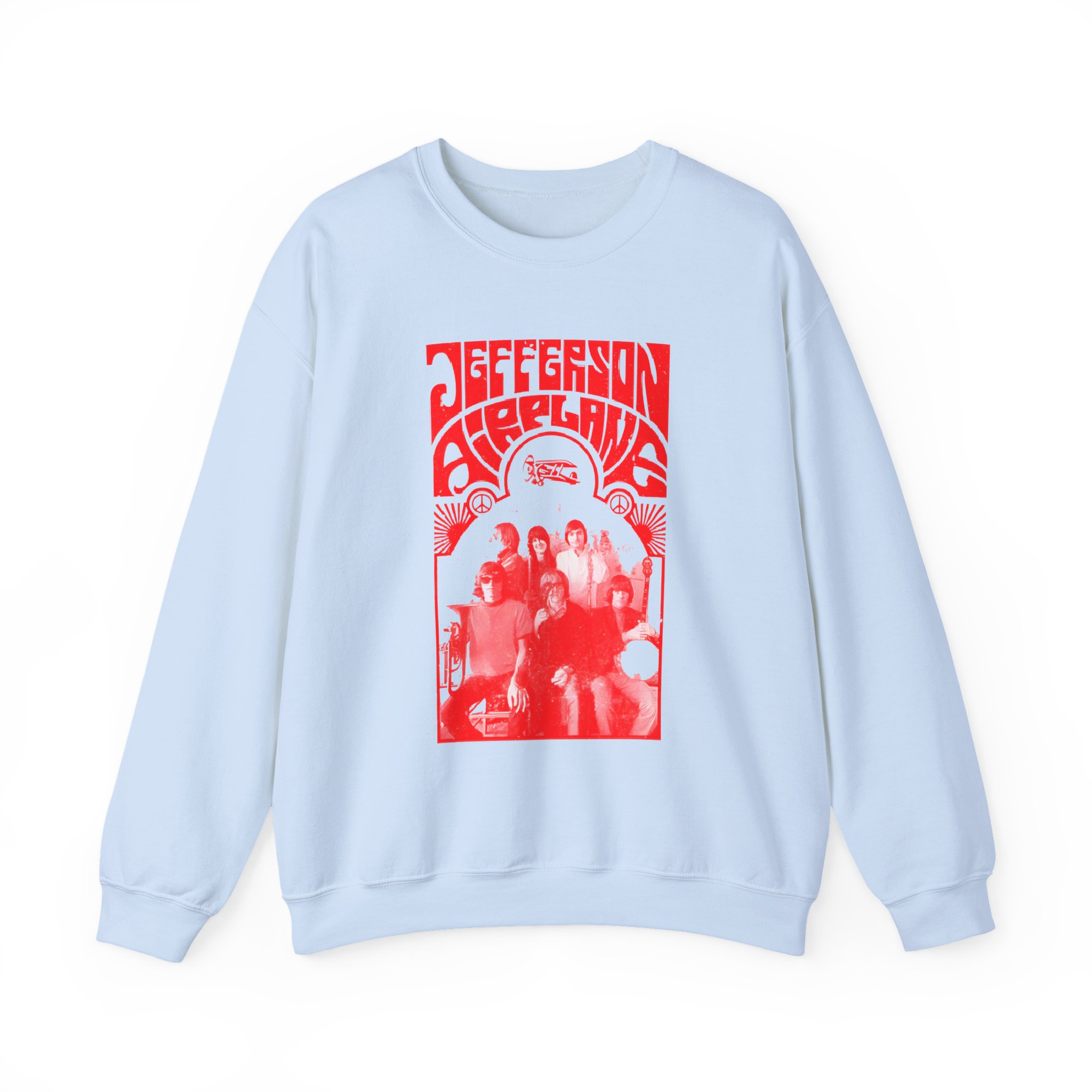 Jefferson Airplane Band Photo Unisex Heavy Blendâ„¢ Crewneck Sweatshirt