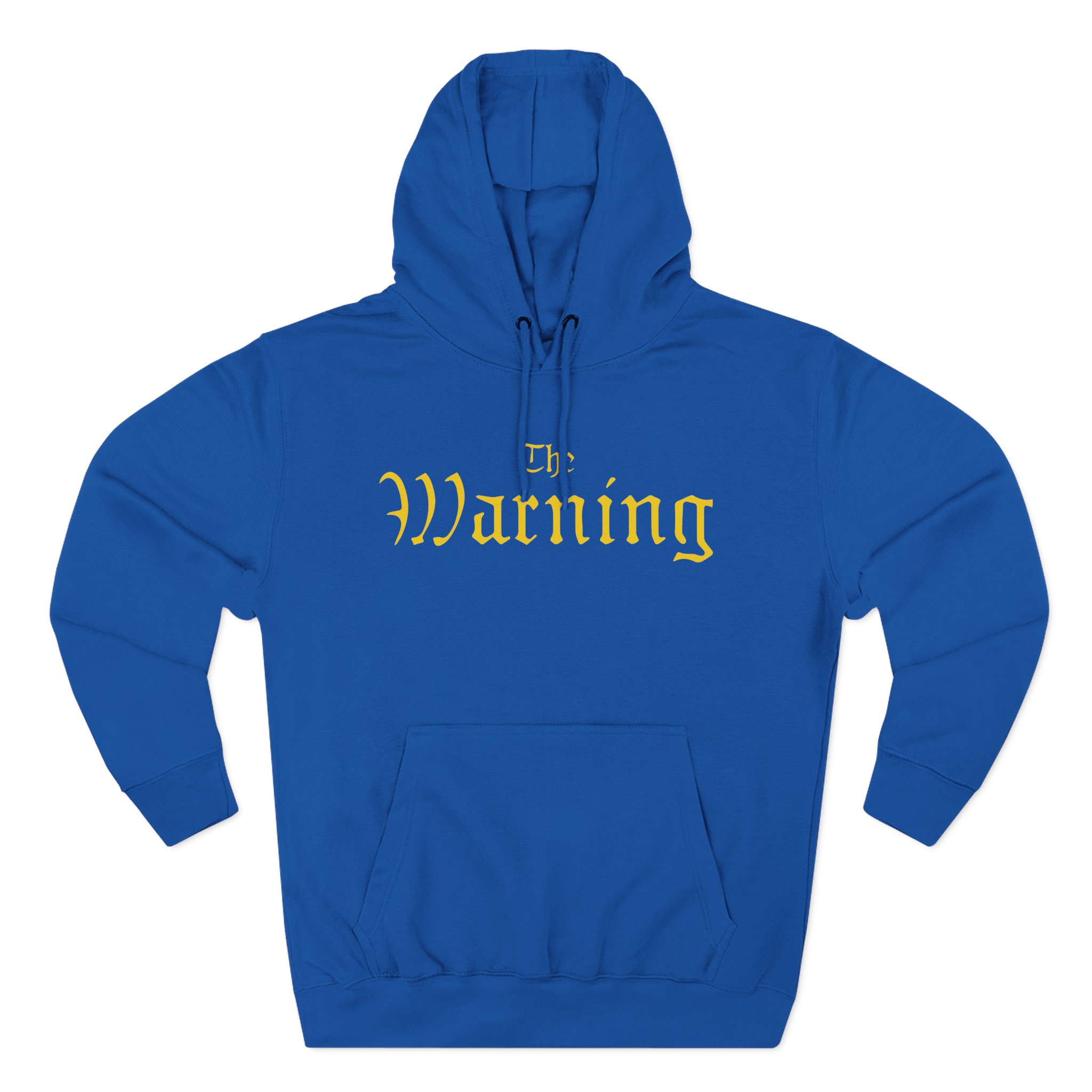 The Warning Gold TW Logo Three-Panel Fleece Hoodie