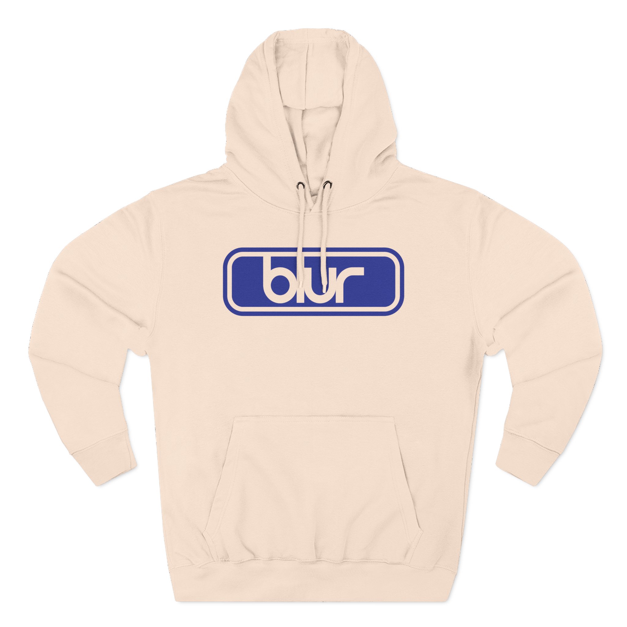 Blur Three-Panel Fleece Hoodie