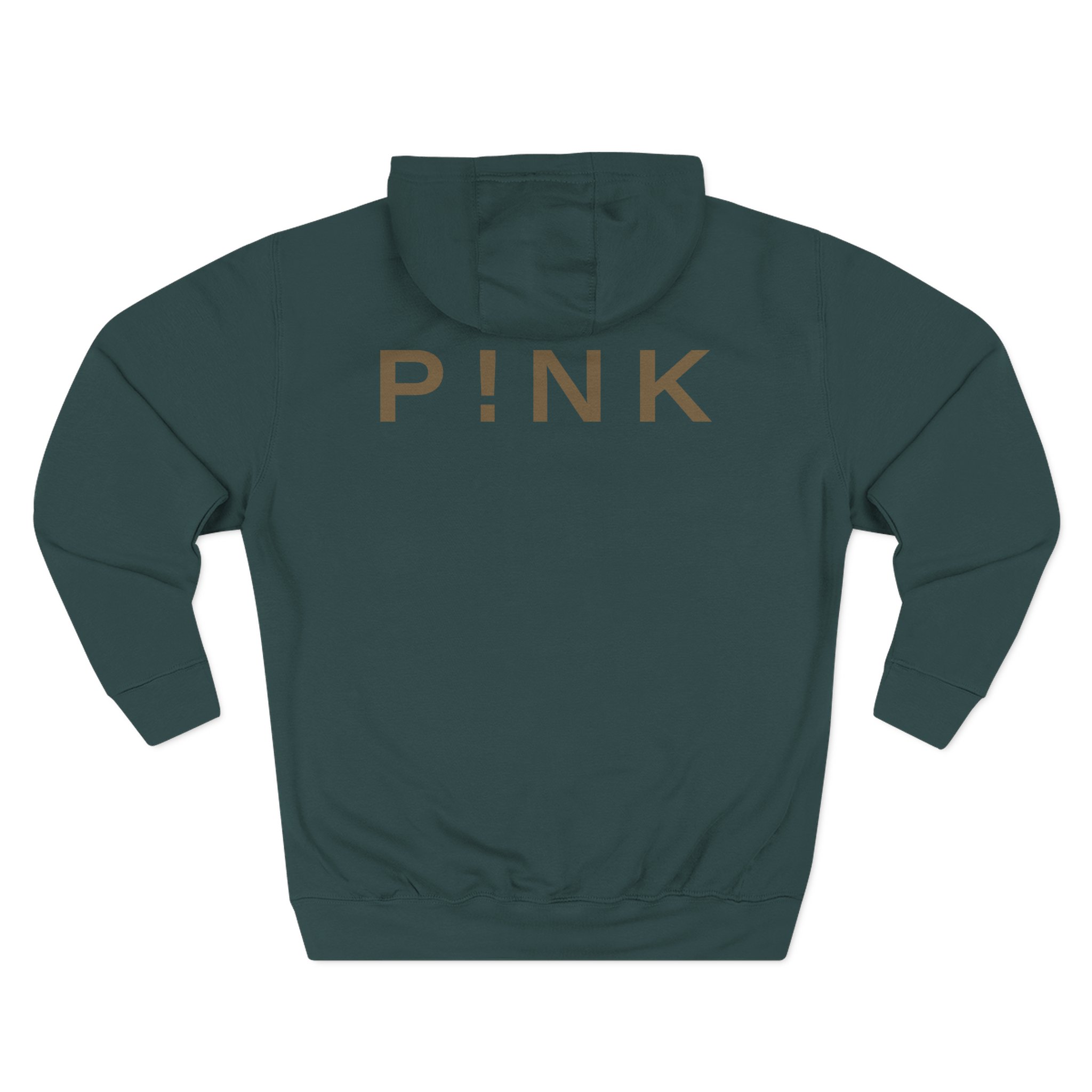 Pink Trustfall Praise Three-Panel Fleece Hoodie