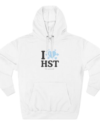 Haiset Three-Panel Fleece Hoodie