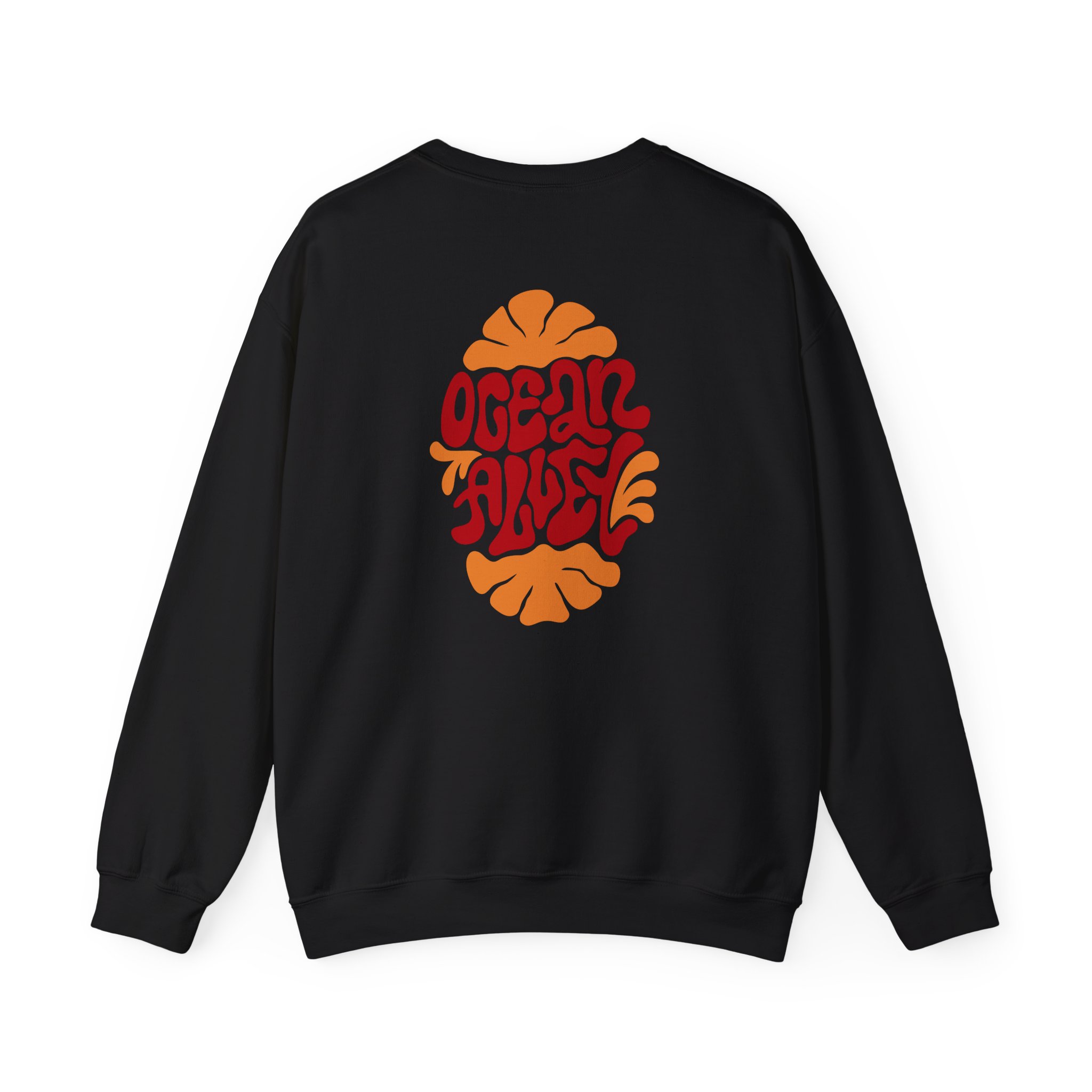 Ocean Alley Cracked Egg Unisex Heavy Blendâ„¢ Crewneck Sweatshirt