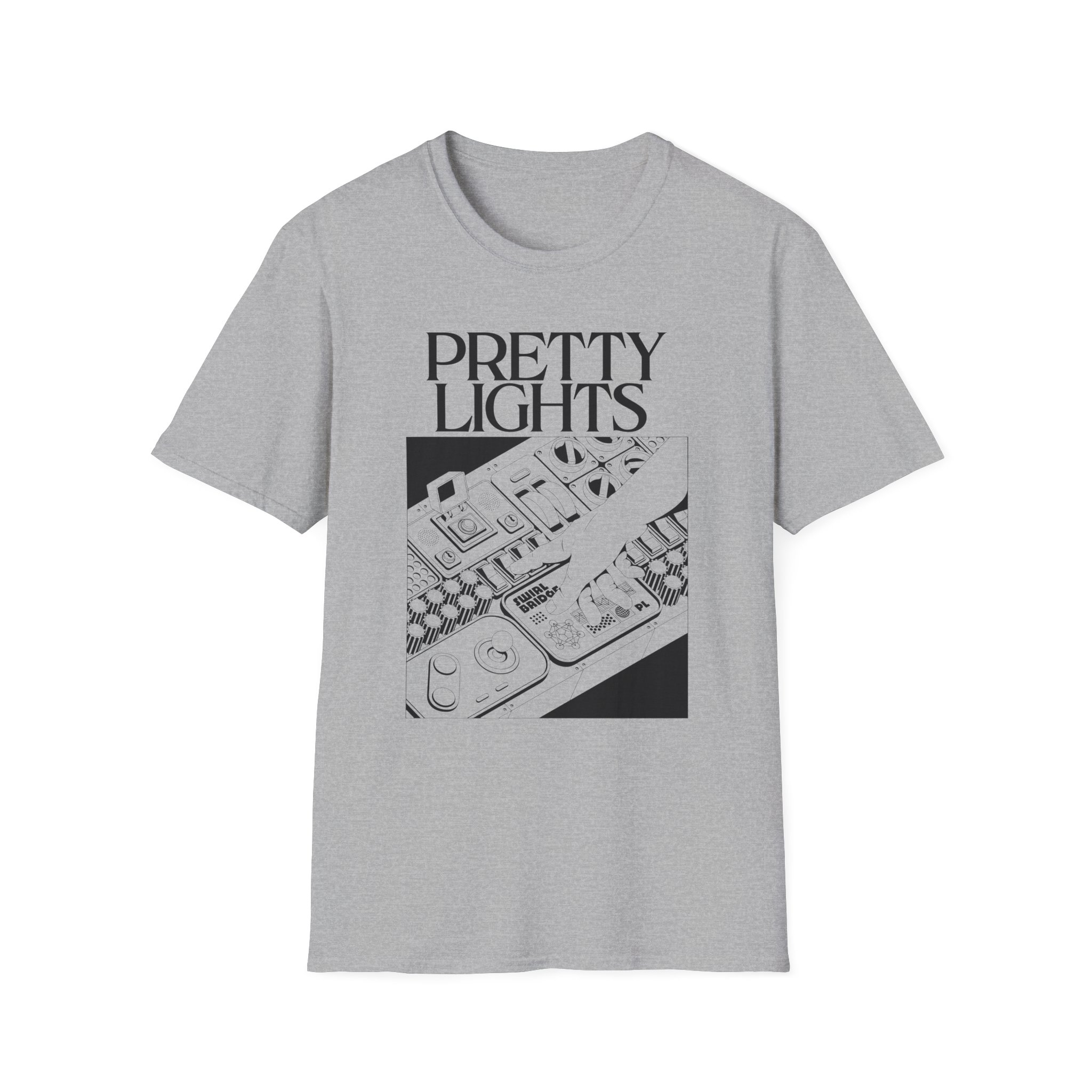 Pretty Lights Control Unisex Softstyle T-Shirt