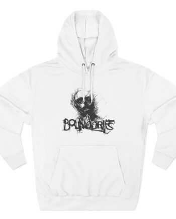Boundaries Dilm Tracklist Three-Panel Fleece Hoodie