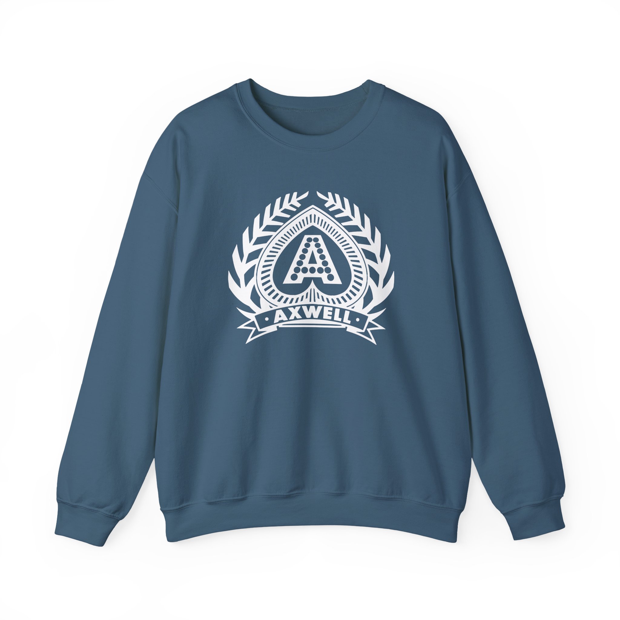 Axwell Logo Unisex Heavy Blendâ„¢ Crewneck Sweatshirt