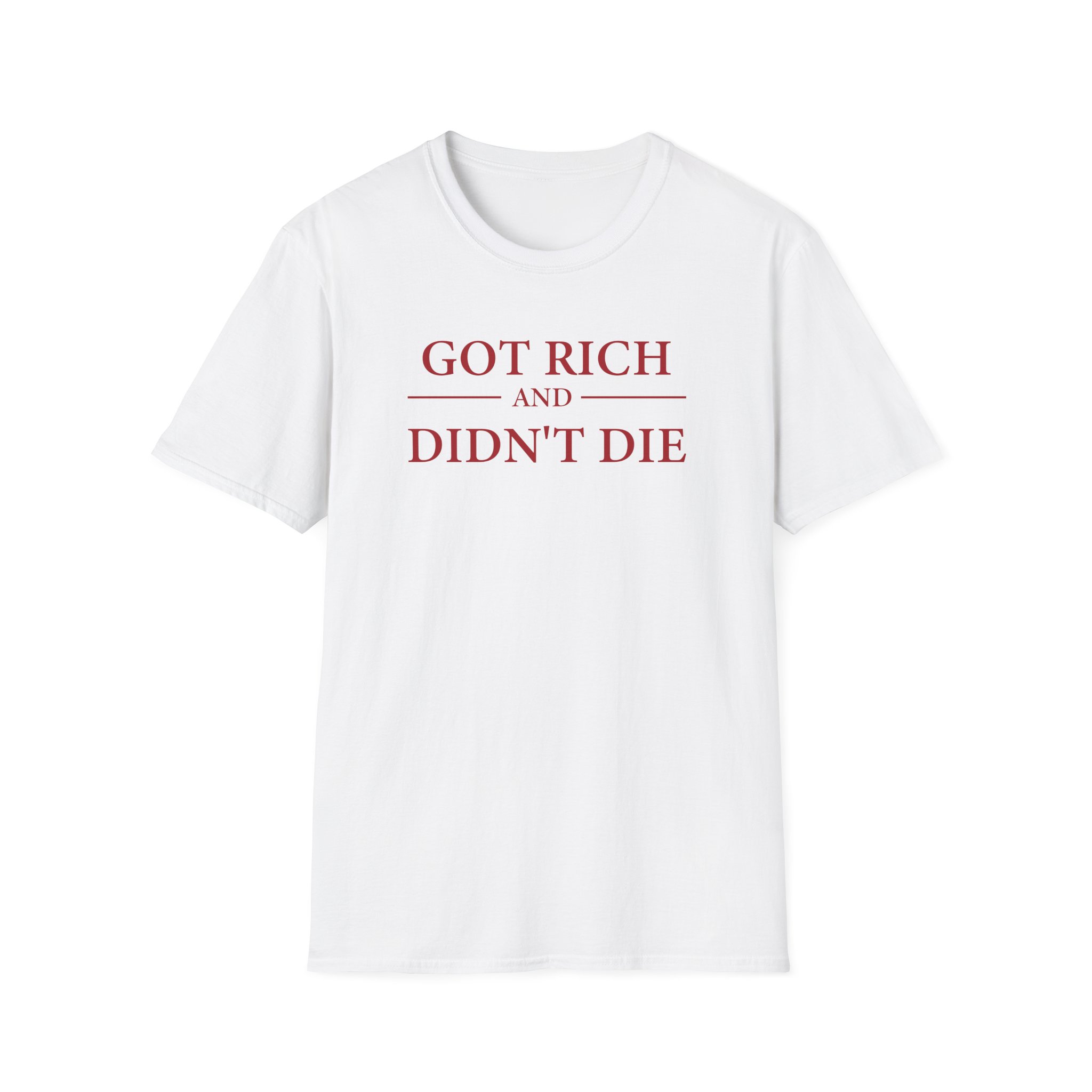 G Unit Got Rich & Didn’t Die Unisex Softstyle T-Shirt