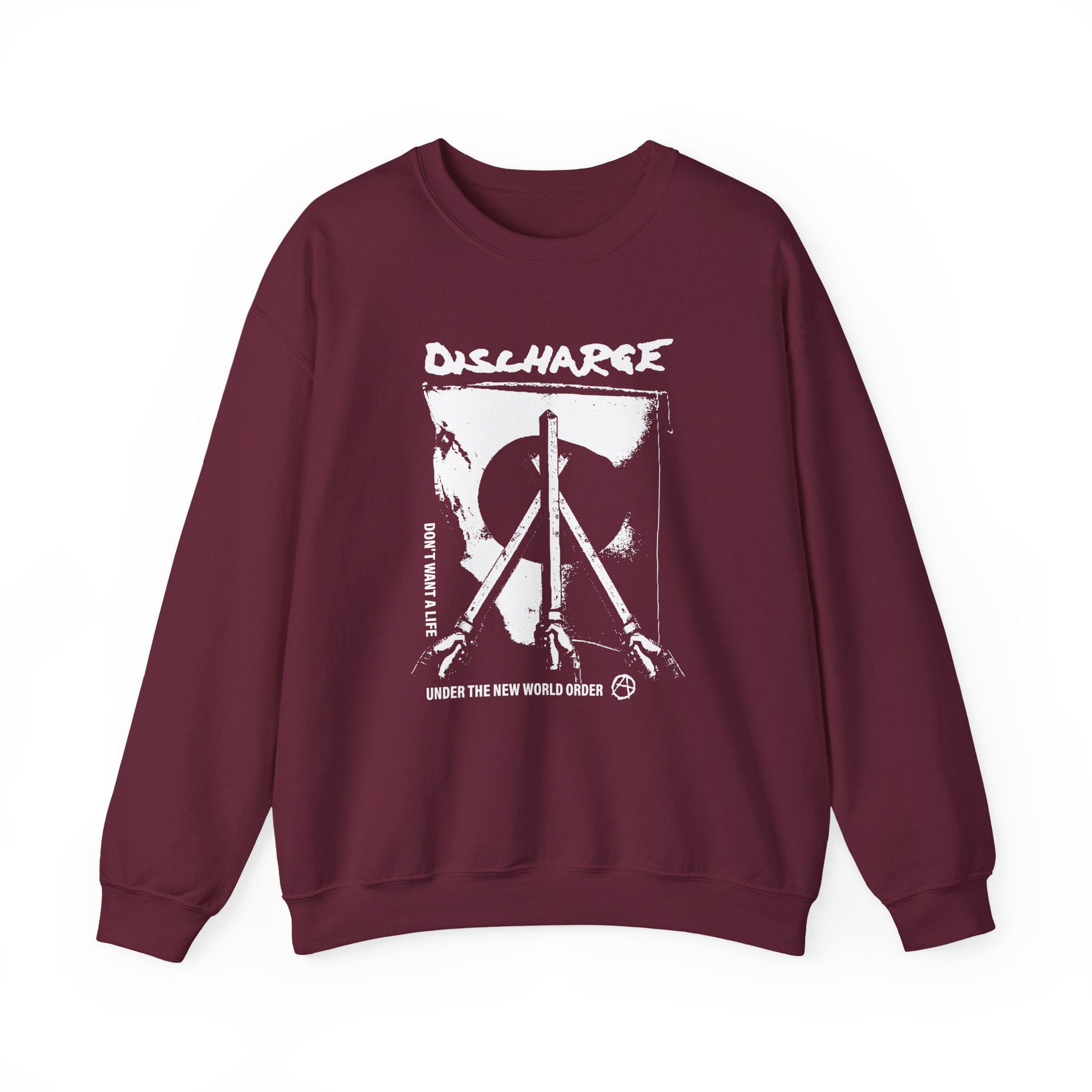 Discharge New World Order Unisex Heavy Blendâ„¢ Crewneck Sweatshirt
