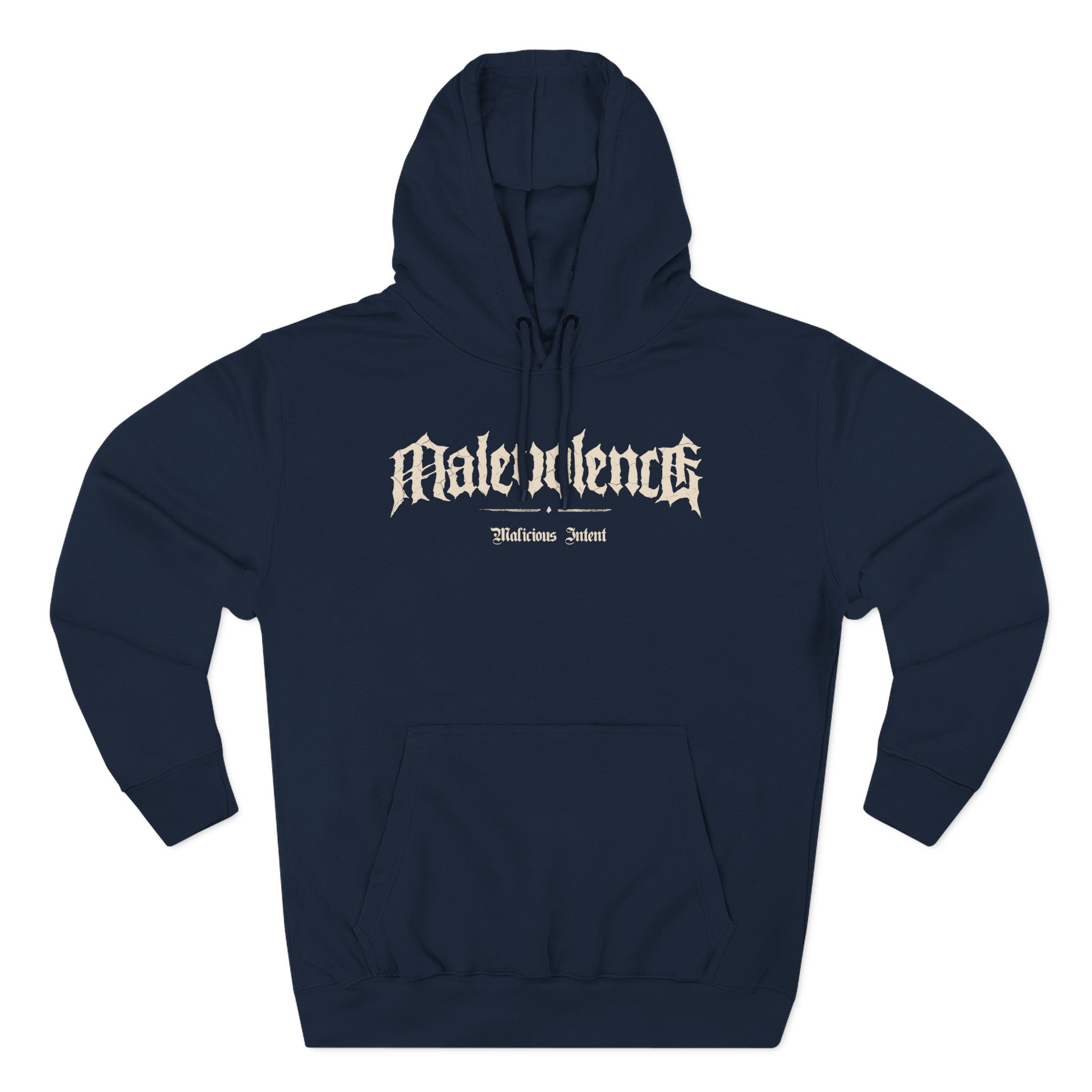 Malevolence Malicious Intent Three-Panel Fleece Hoodie