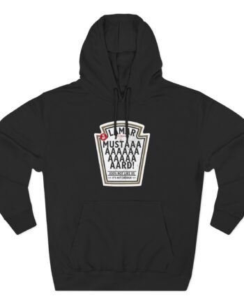 Kendrick Lamar Mustard Tv Off Three-Panel Fleece Hoodie