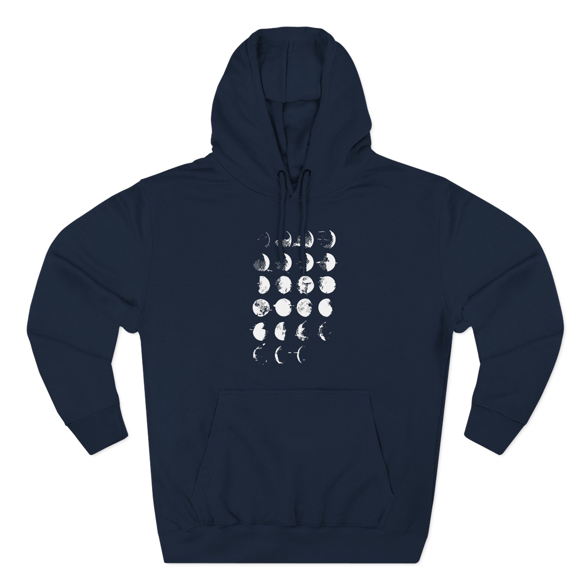 Converge Moon Phases Three-Panel Fleece Hoodie