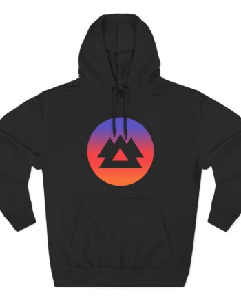 Liquid Stranger Wakaan Rocks Three-Panel Fleece Hoodie
