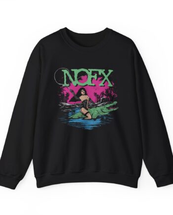 Nofx Gator Unisex Heavy Blend™ Crewneck Sweatshirt