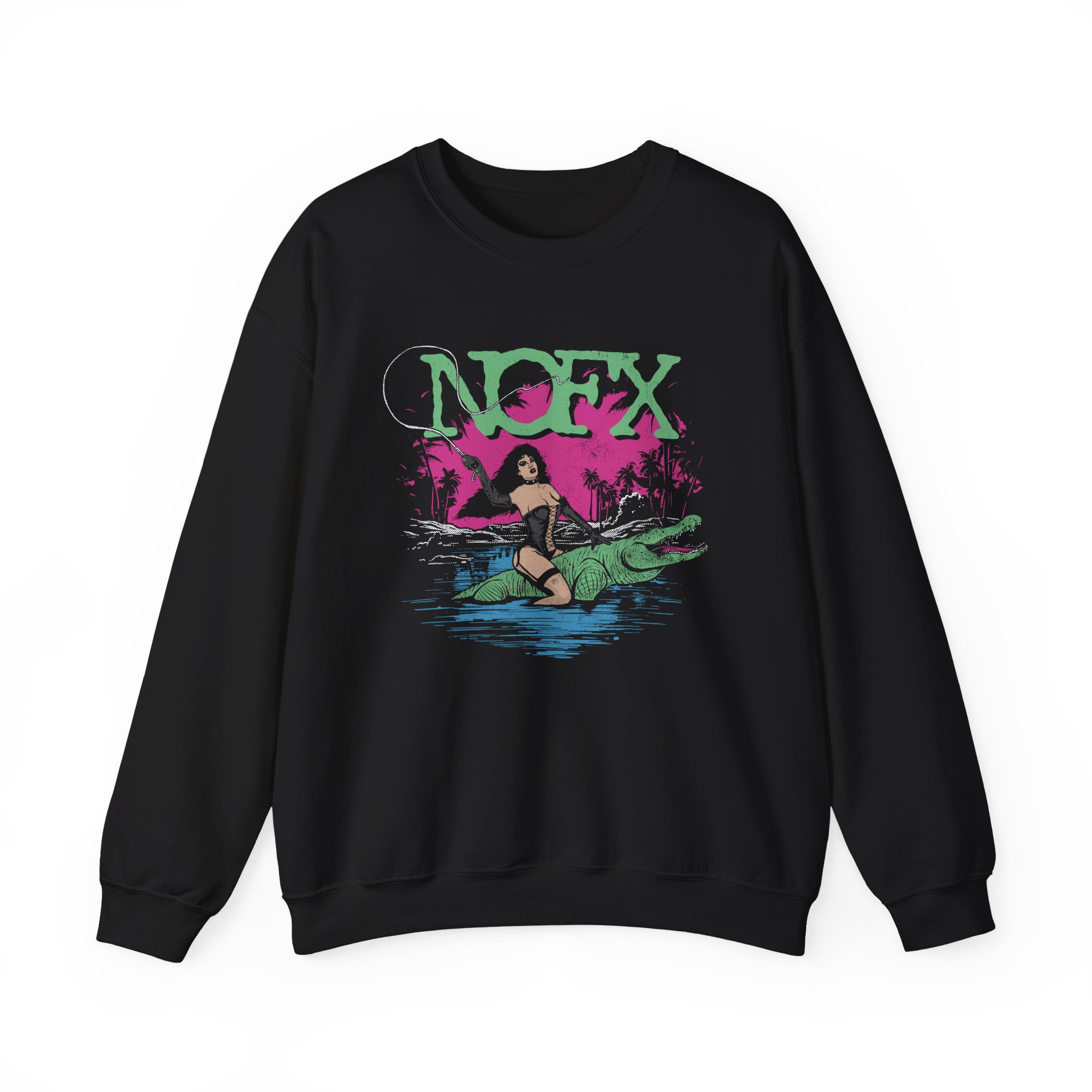 Nofx Gator Unisex Heavy Blendâ„¢ Crewneck Sweatshirt