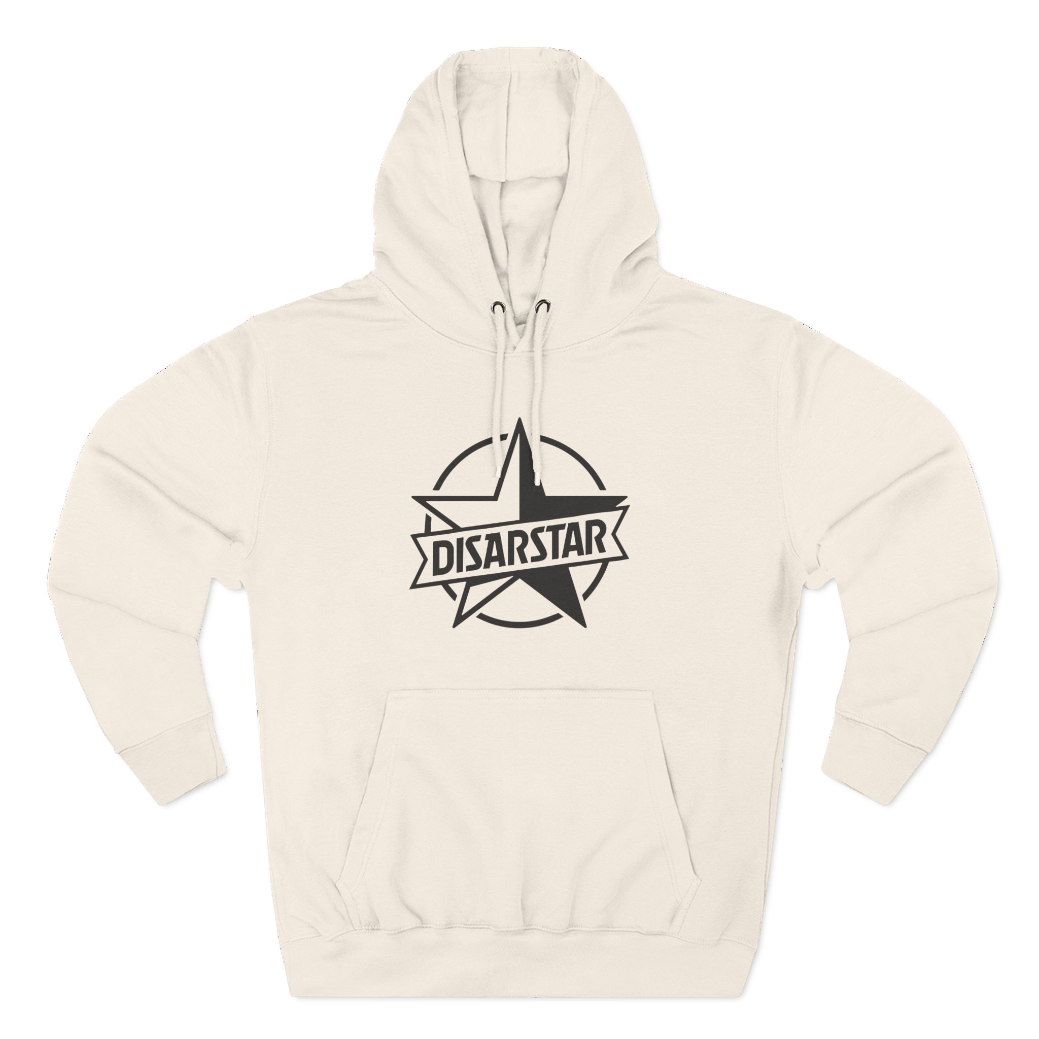 Disarstar Logo Three-Panel Fleece Hoodie