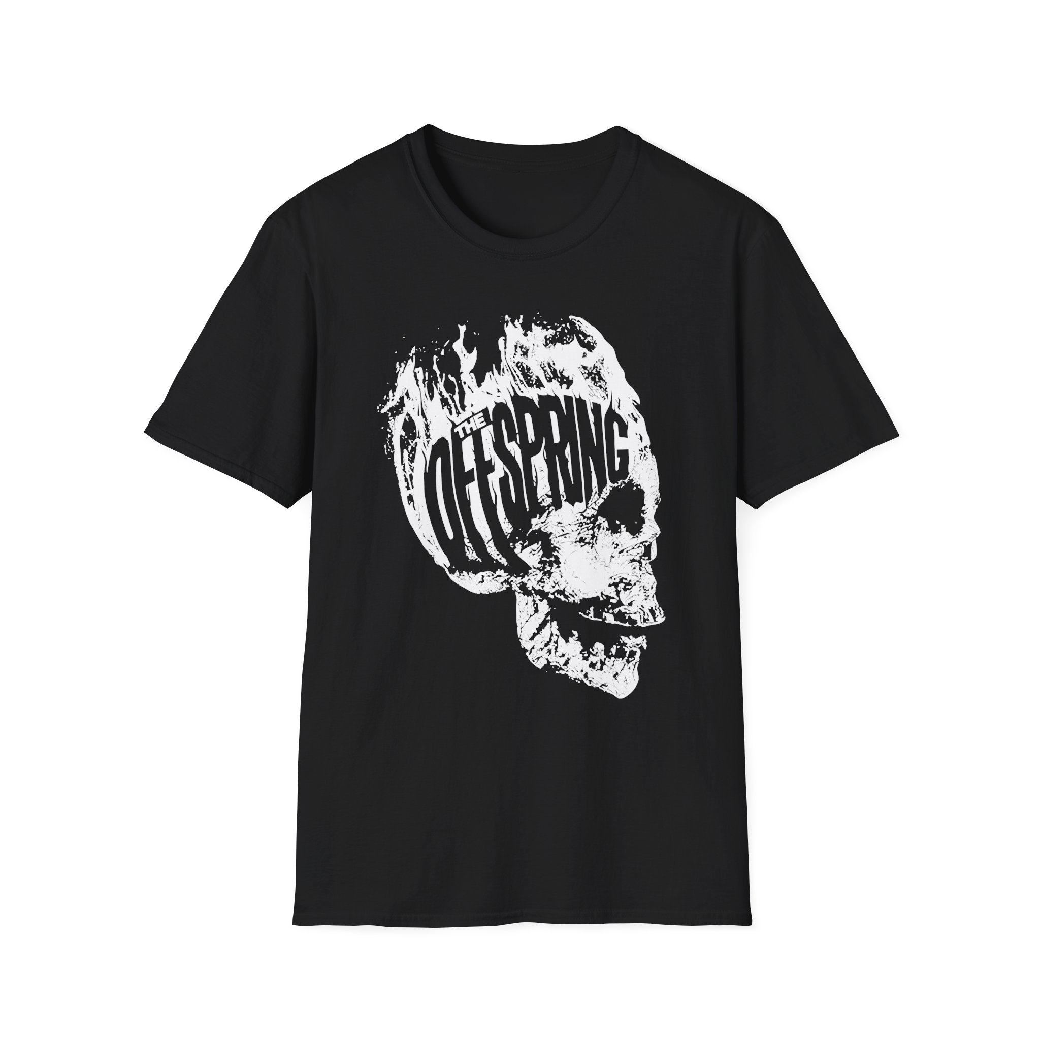The Offspring Flaming Skull Unisex Softstyle T-Shirt