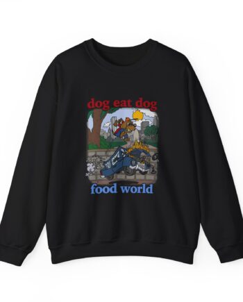 Niko B Cartoon Dog Unisex Heavy Blend Crewneck Sweatshirt