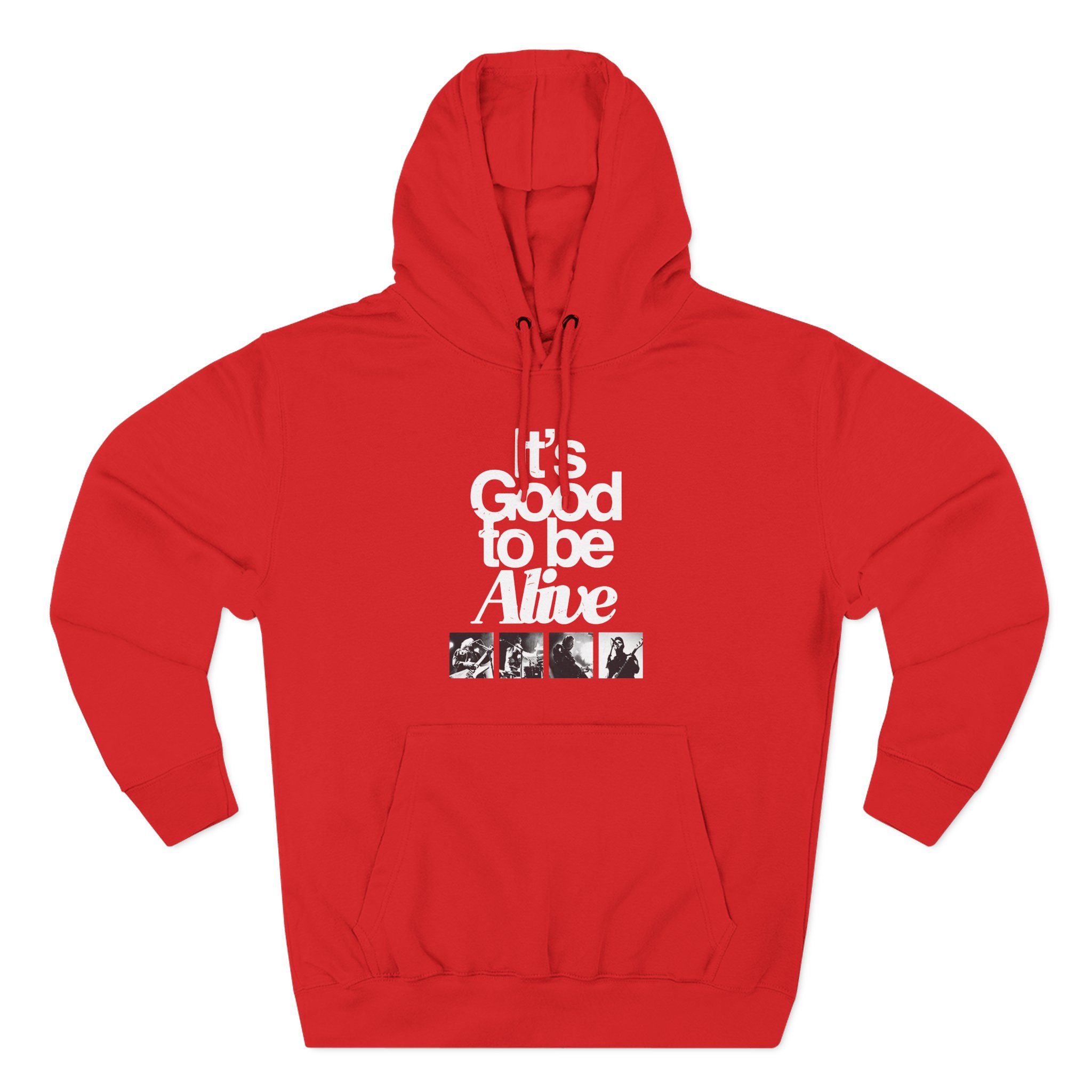 Gaslight Anthem Good to Be Alive Three-Panel Fleece Hoodie