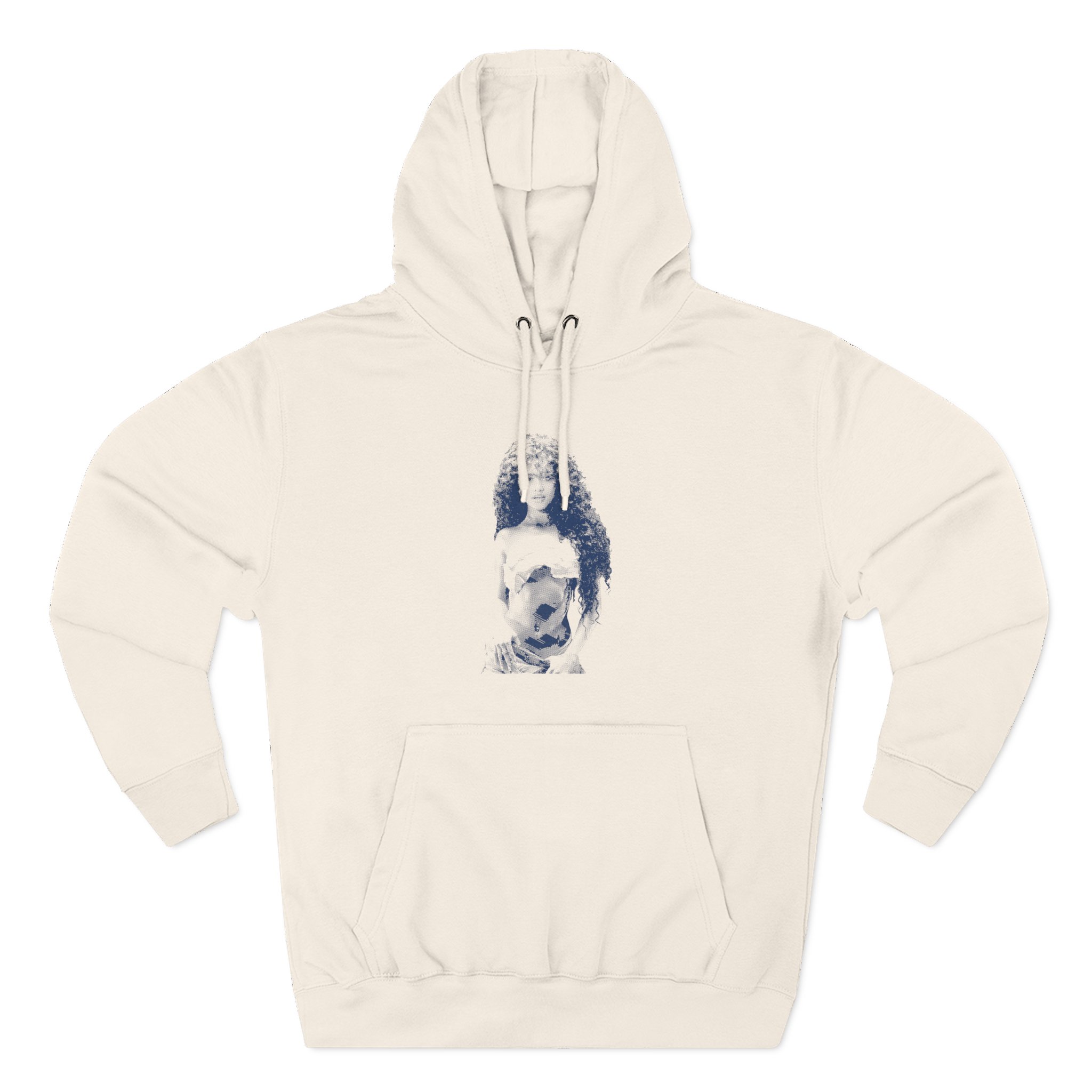 Tyla Water Three-Panel Fleece Hoodie