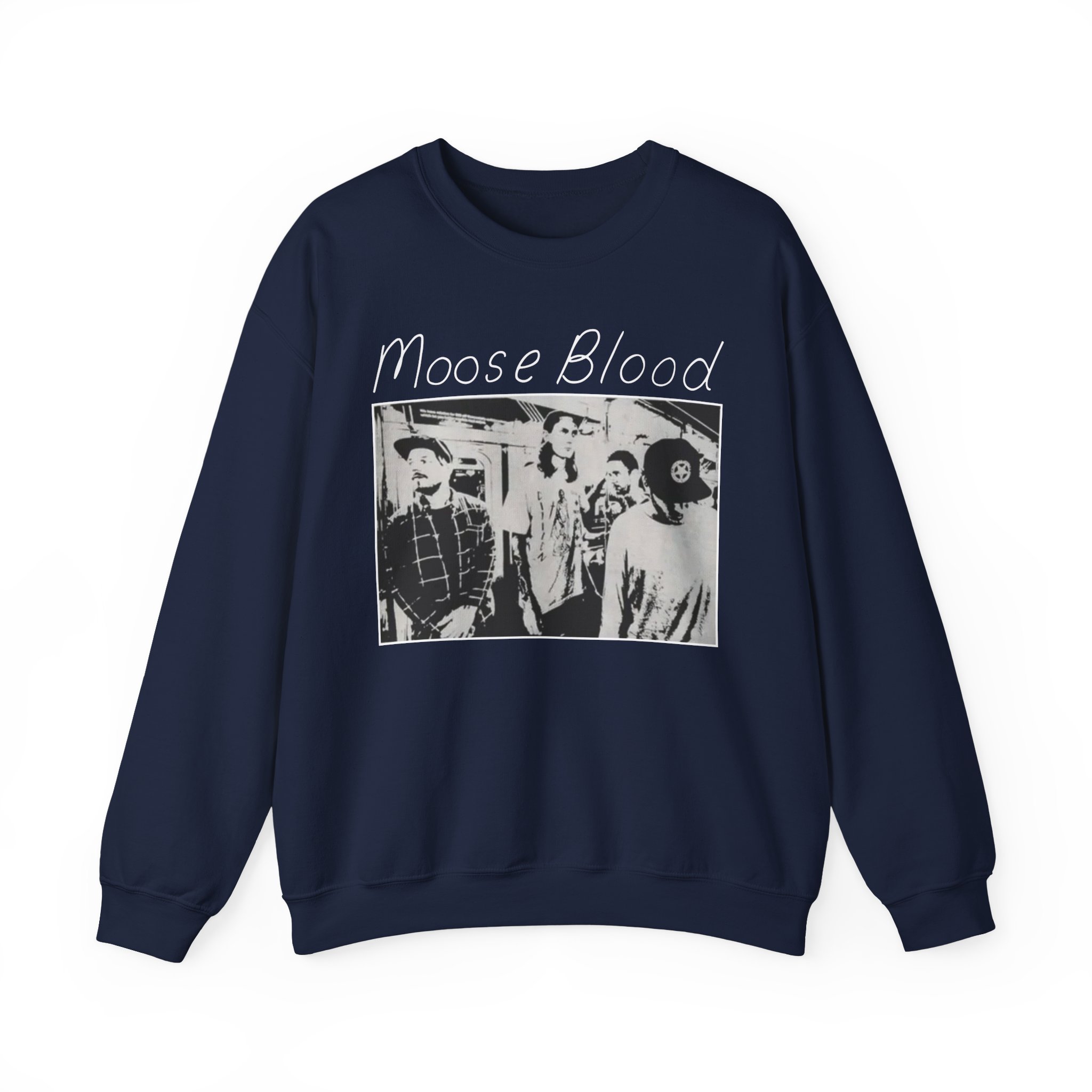 Moose Blood Subway Unisex Heavy Blendâ„¢ Crewneck Sweatshirt