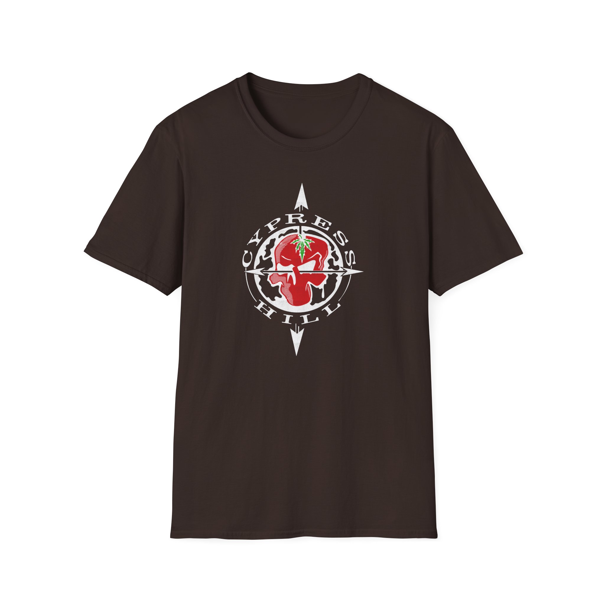 Cypress Hill OG Skull & Compass Unisex Softstyle T-Shirt