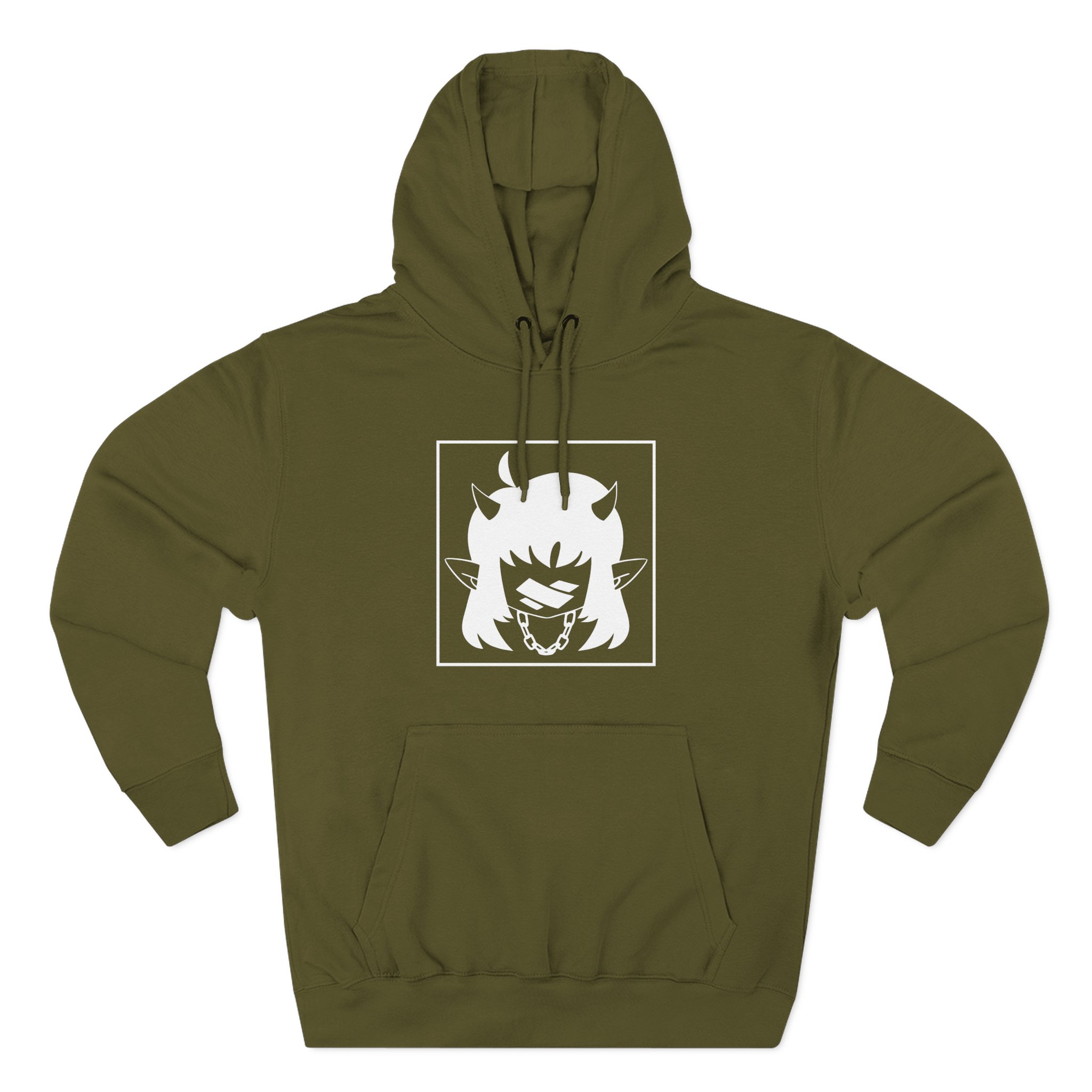 Demondice Three-Panel Fleece Hoodie