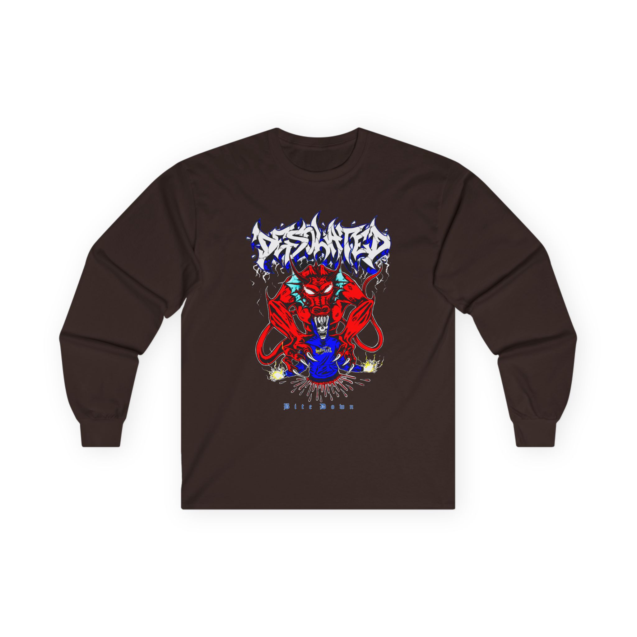 Desolated Devil Unisex Ultra Cotton Long Sleeve Tee