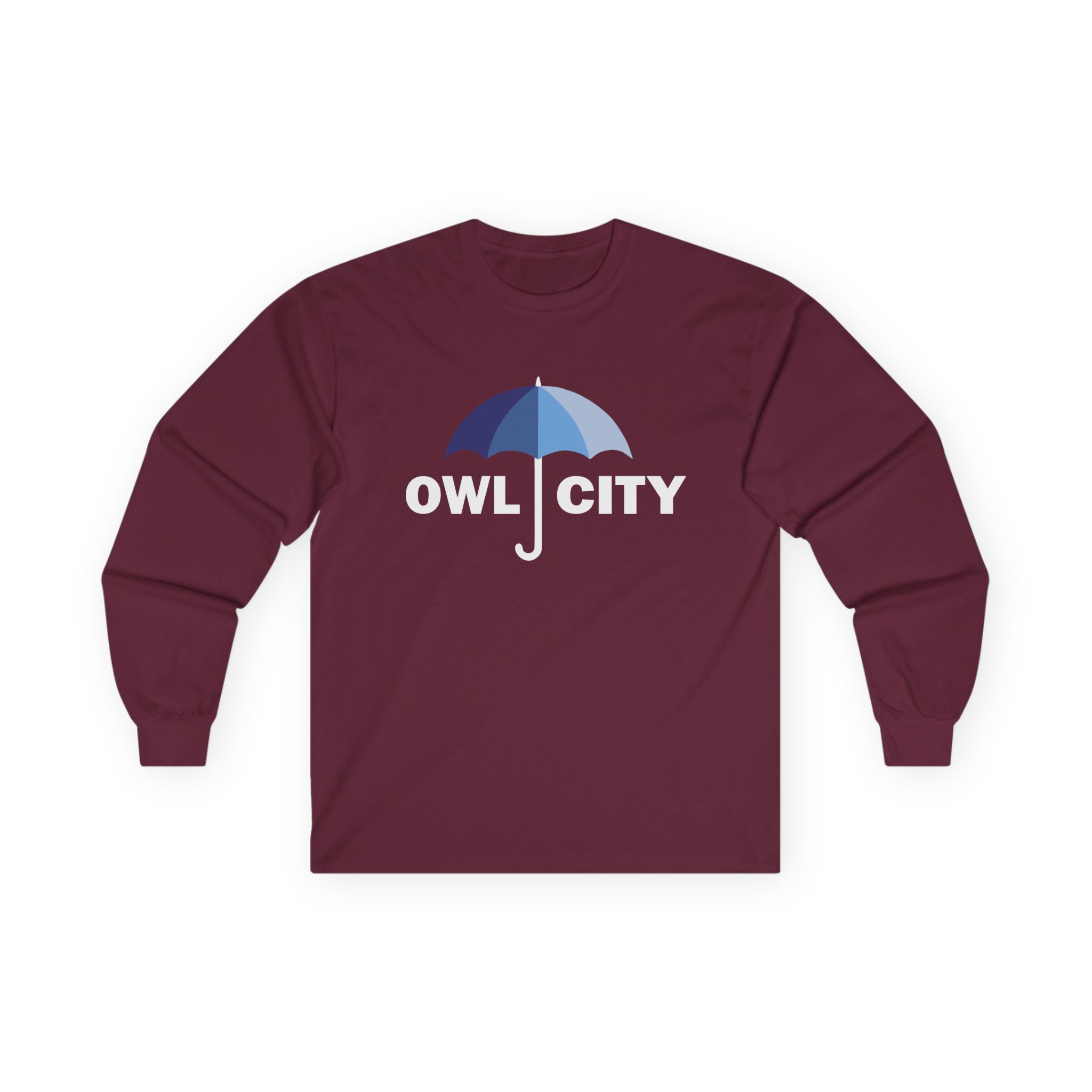 Owl City Umbrella Unisex Ultra Cotton Long Sleeve Tee