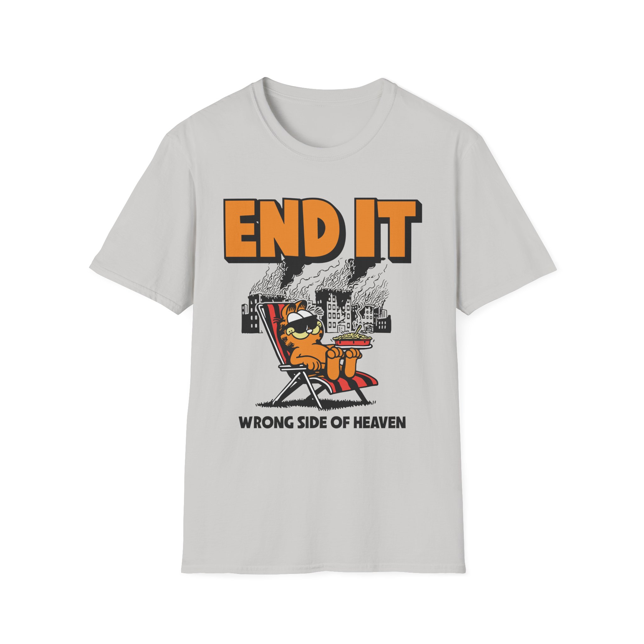 End It Garfield Unisex Softstyle T-Shirt