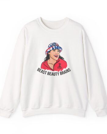Ilona Maher Beast Beauty Brains Unisex Heavy Blend™ Crewneck Sweatshirt