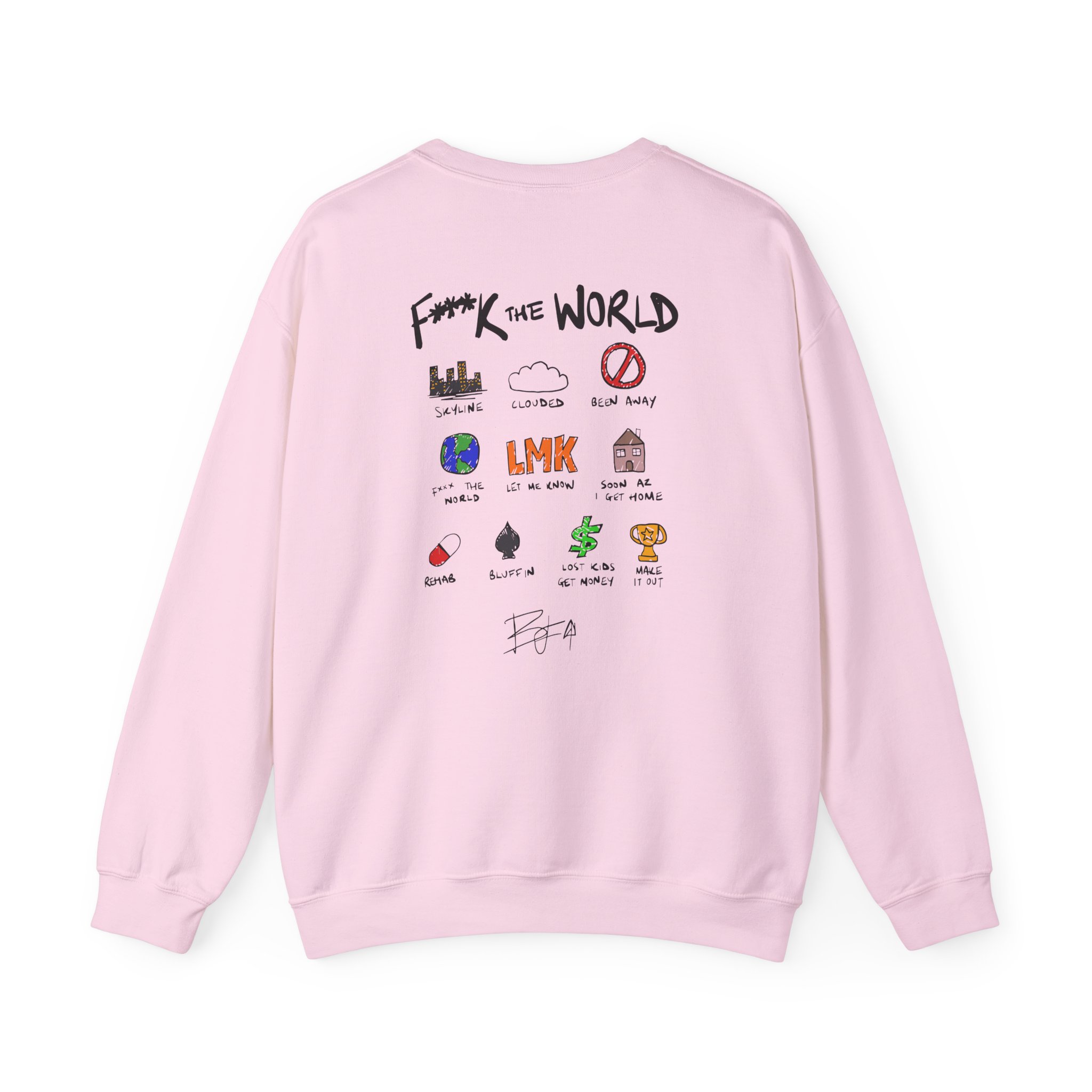 Brent Faiyaz Ftw Notebook Unisex Heavy Blendâ„¢ Crewneck Sweatshirt