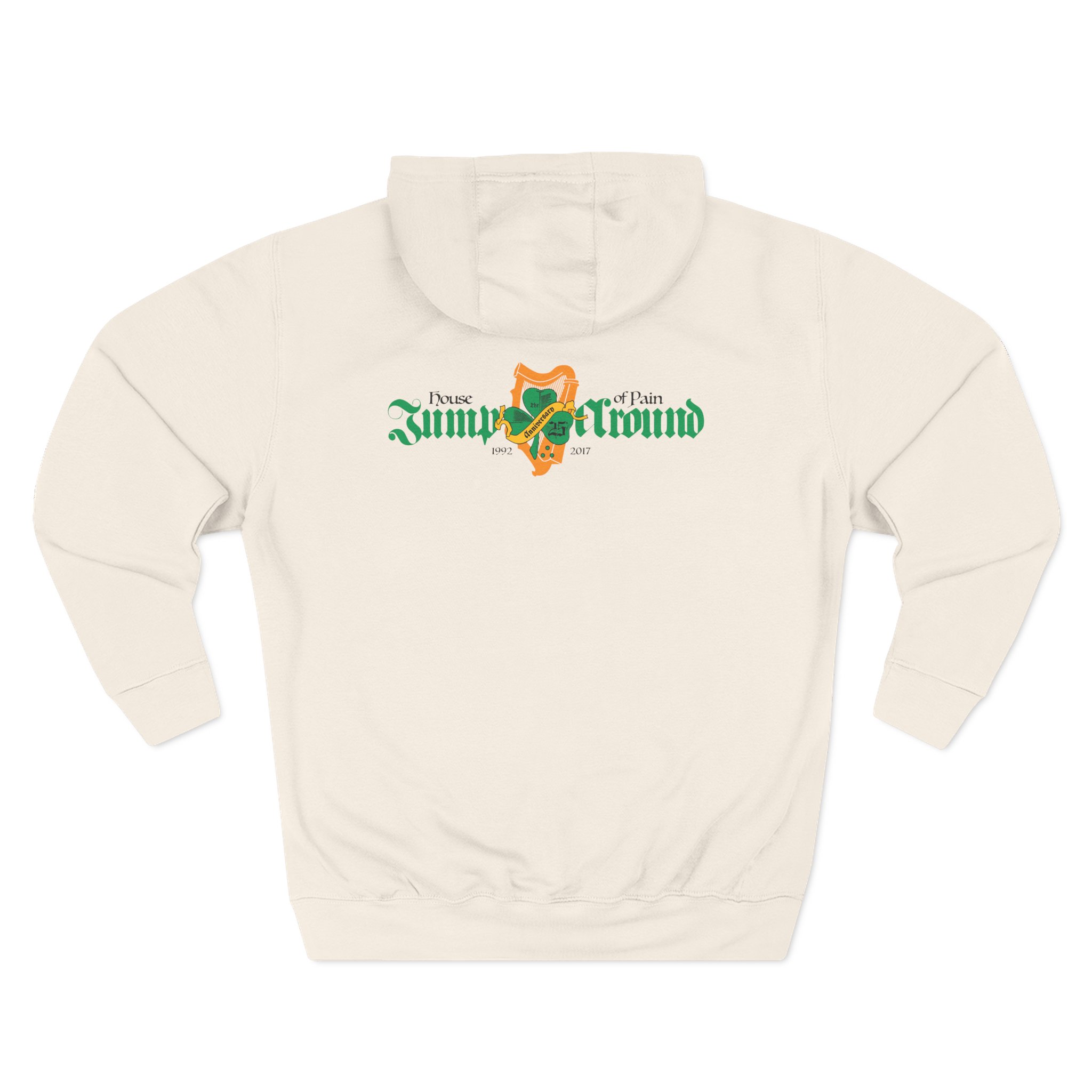 House of Pain Harp Three-Panel Fleece Hoodie