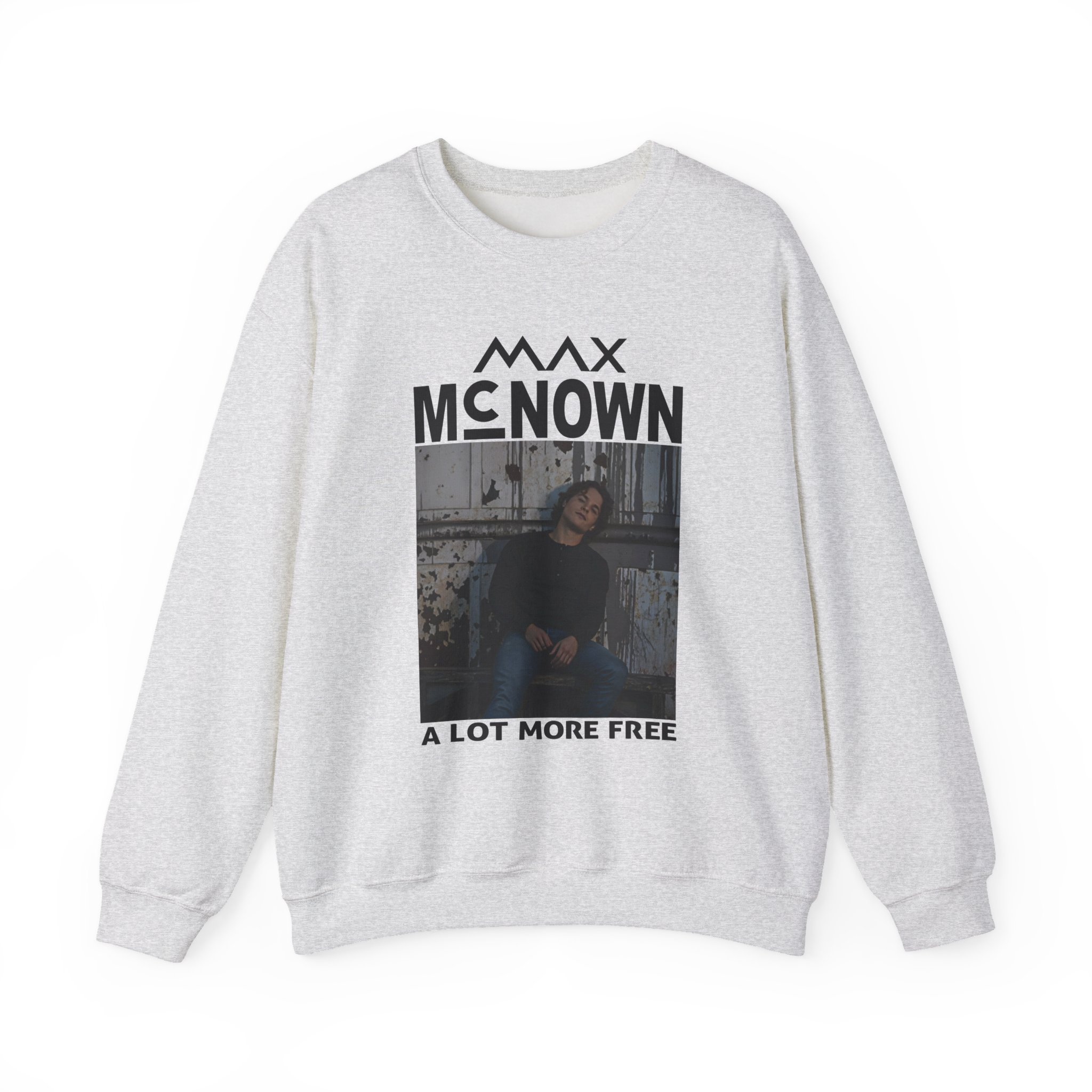 Max Mcnown a Lot More Free Photo Unisex Heavy Blendâ„¢ Crewneck Sweatshirt