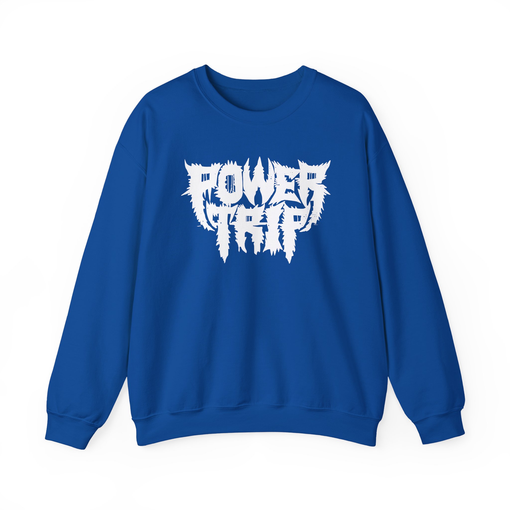 Power Trip Skull Unisex Heavy Blendâ„¢ Crewneck Sweatshirt
