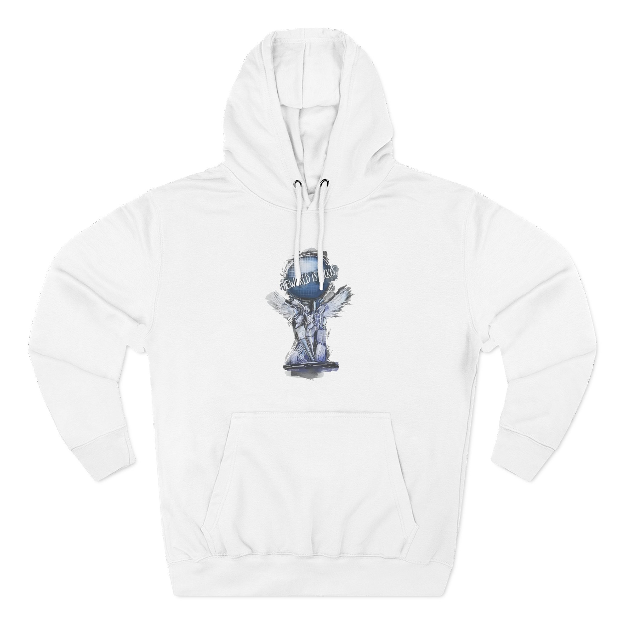 Lucki World Is Lucki's Three-Panel Fleece Hoodie