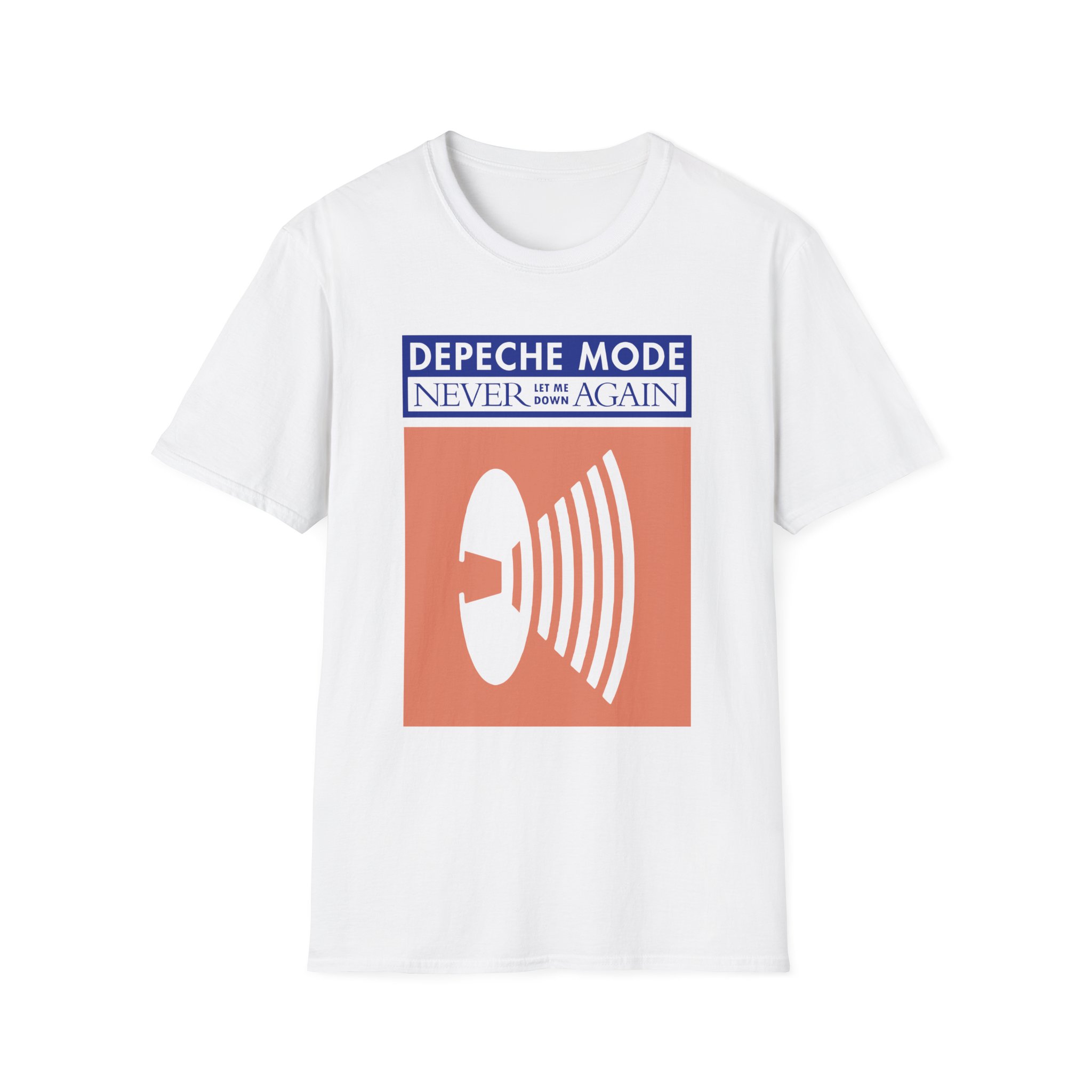 Depeche Mode Never Let Me Down Again Unisex Softstyle T-Shirt