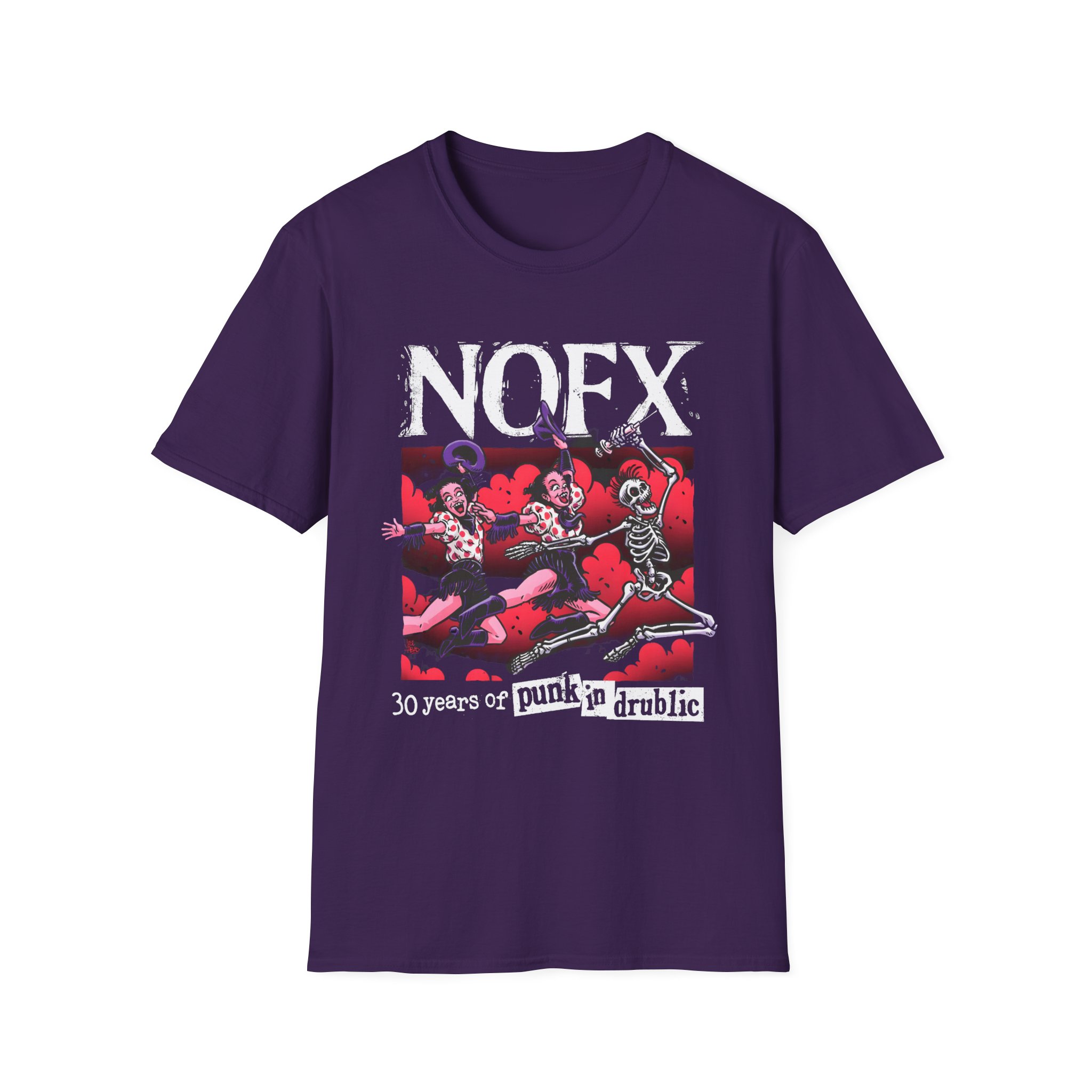 Nofx Pid 30 Unisex Softstyle T-Shirt