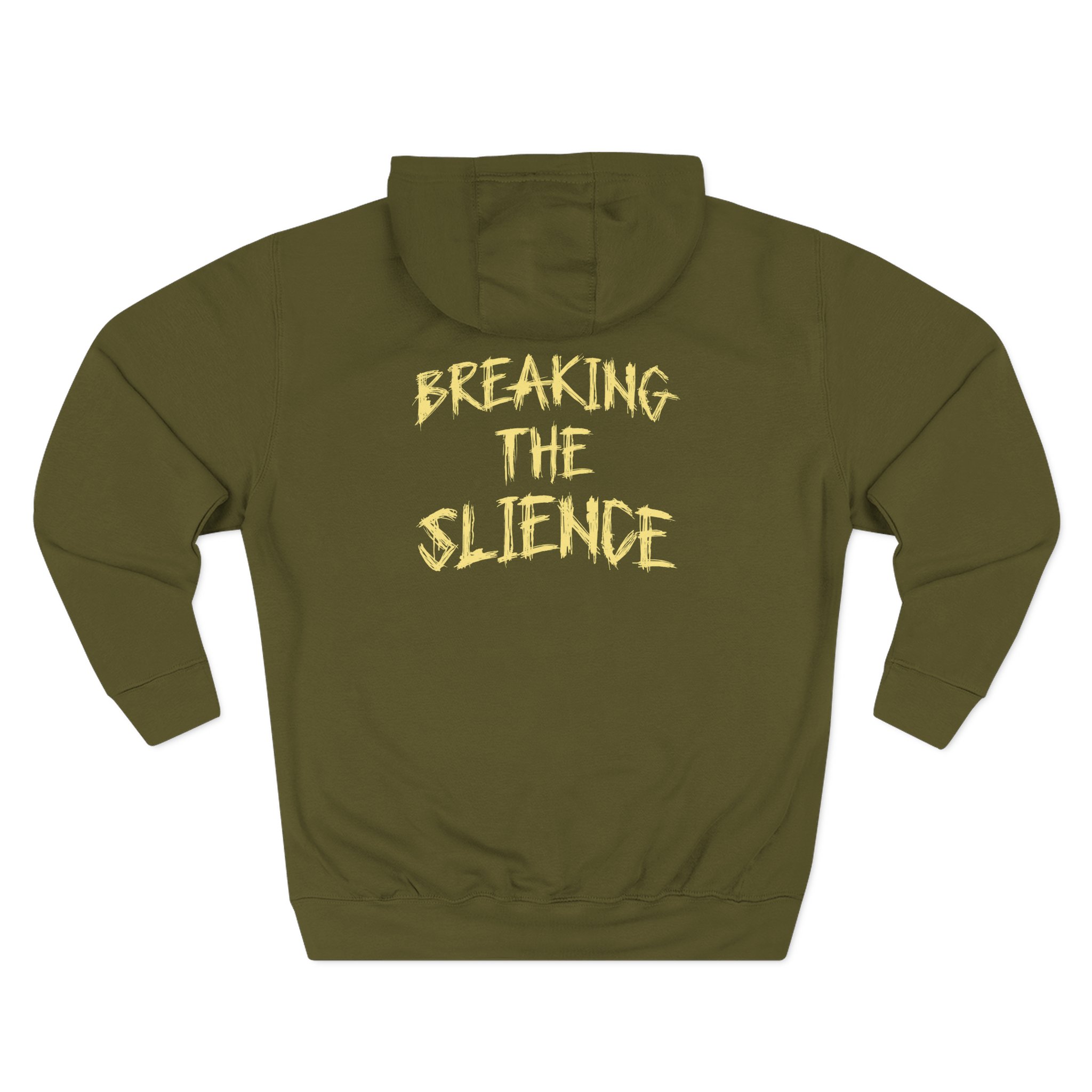 Heathen Breaking The Silence Three-Panel Fleece Hoodie