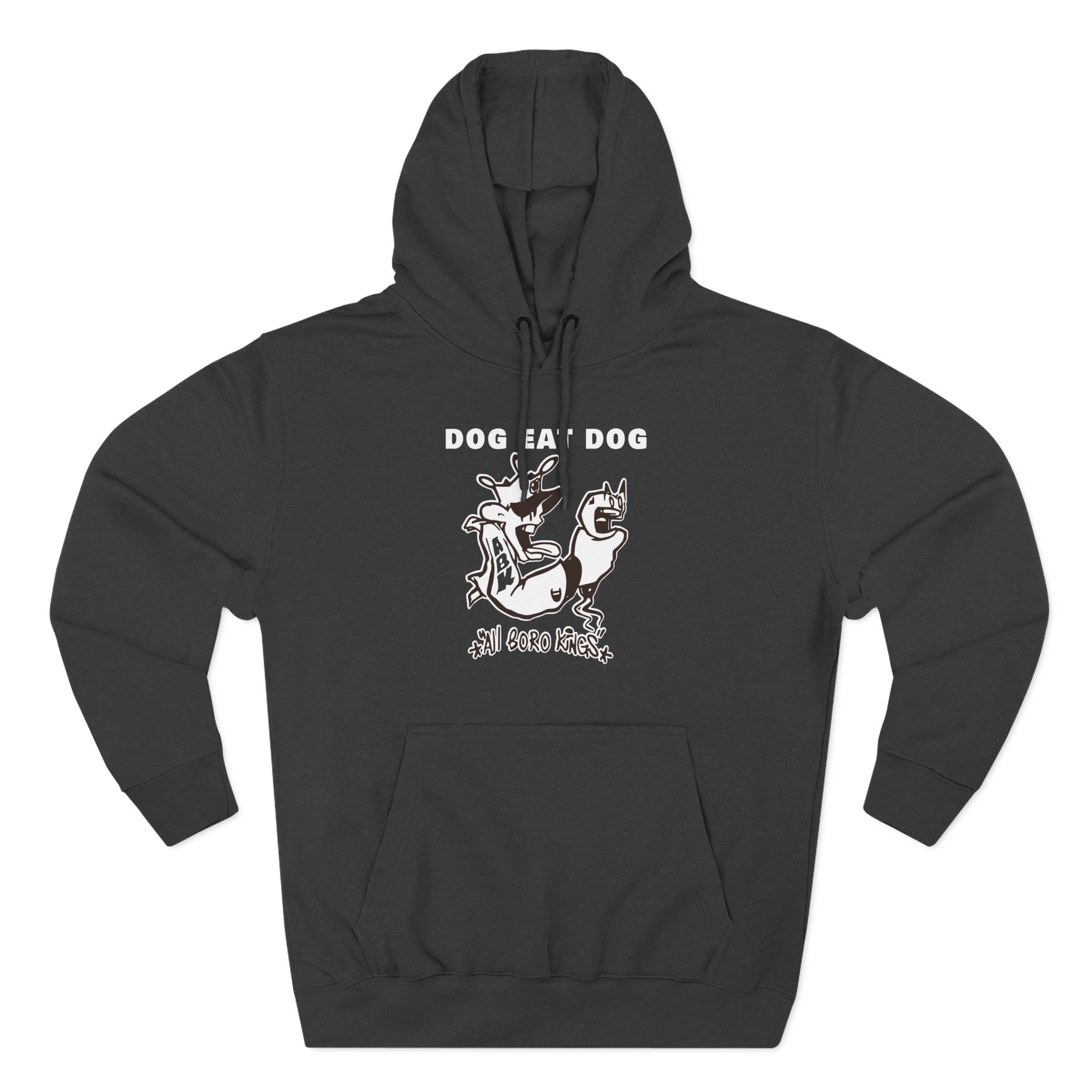 Dog Eat Dog if These Are Good Times Three-Panel Fleece Hoodie