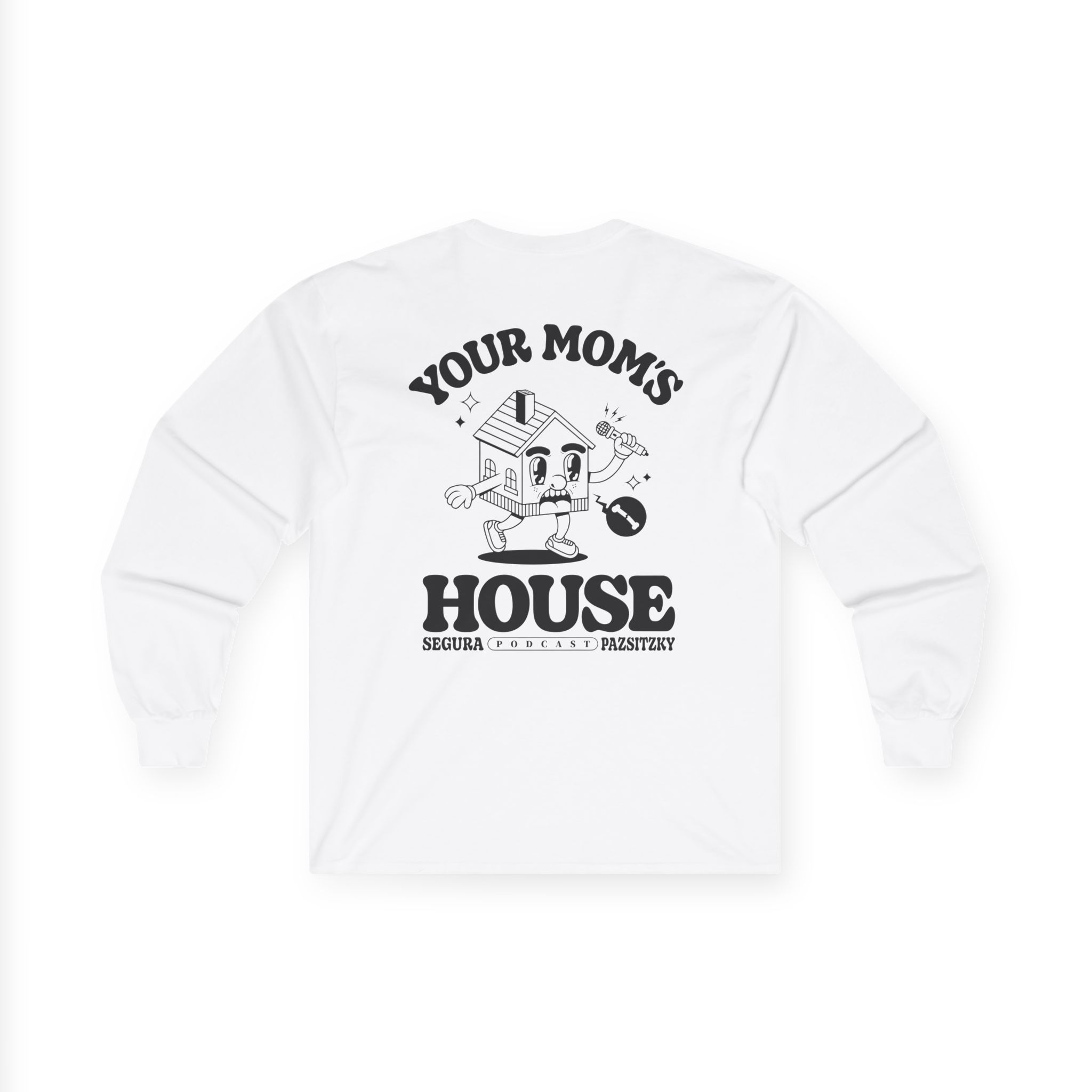 Ymh S/P 2-Sided Unisex Ultra Cotton Long Sleeve Tee