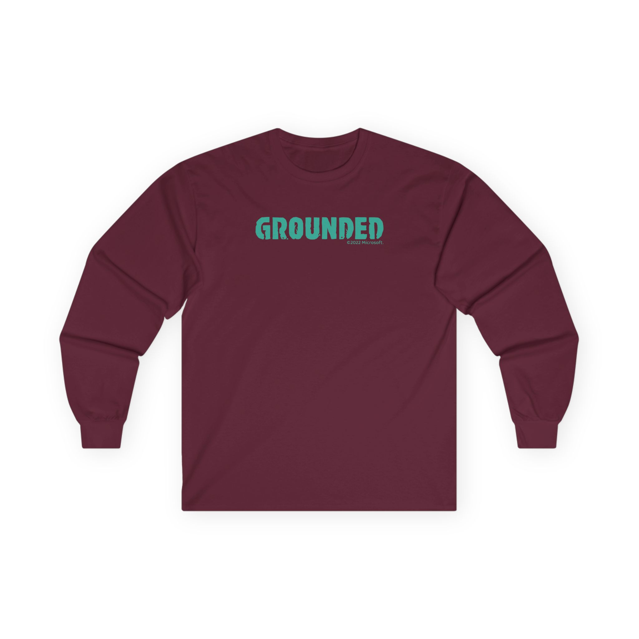 Grounded Logo Unisex Ultra Cotton Long Sleeve Tee