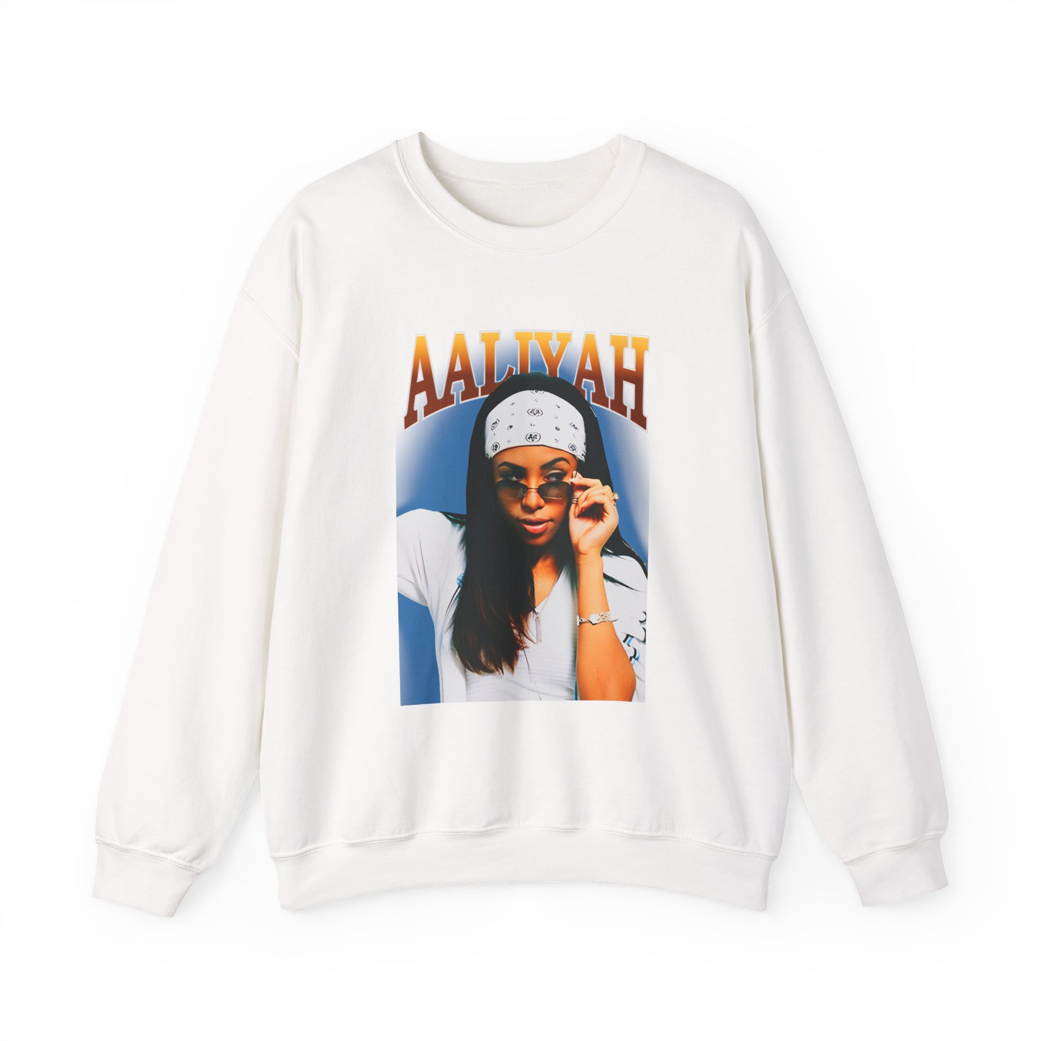 Aaliyah Unisex Heavy Blendâ„¢ Crewneck Sweatshirt