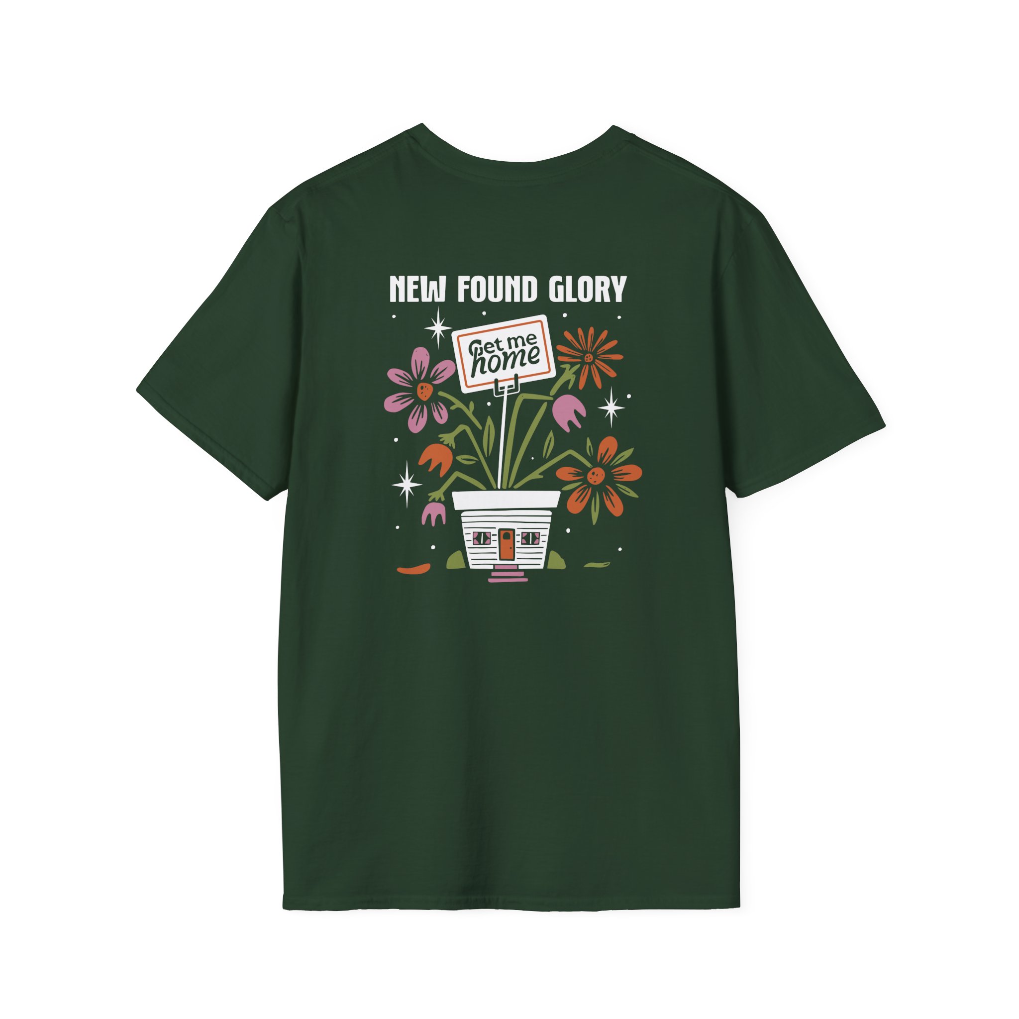New Found Glory Get Me Home Unisex Softstyle T-Shirt